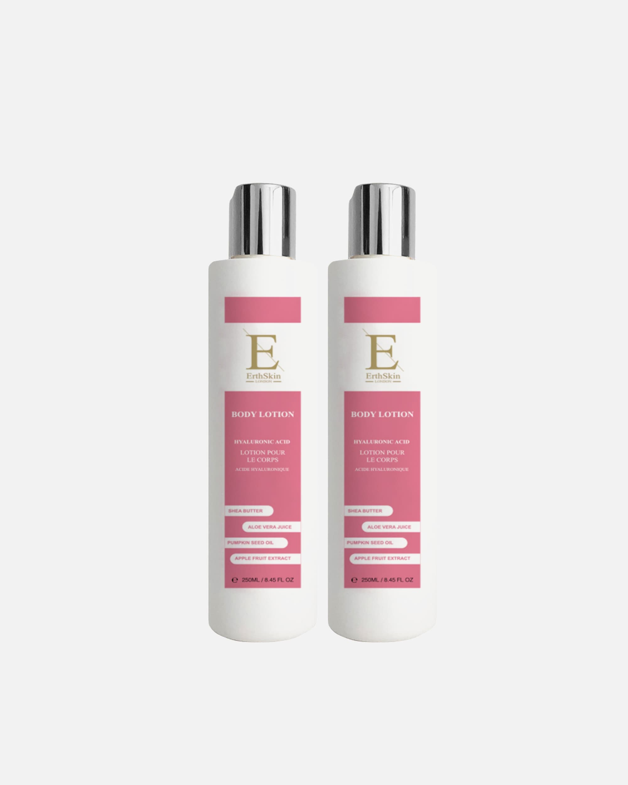 Lotion pour le corps pour Femme ErthSkin London Lotion corporelle à l'acide hyaluronique et au collagène 1 pièce