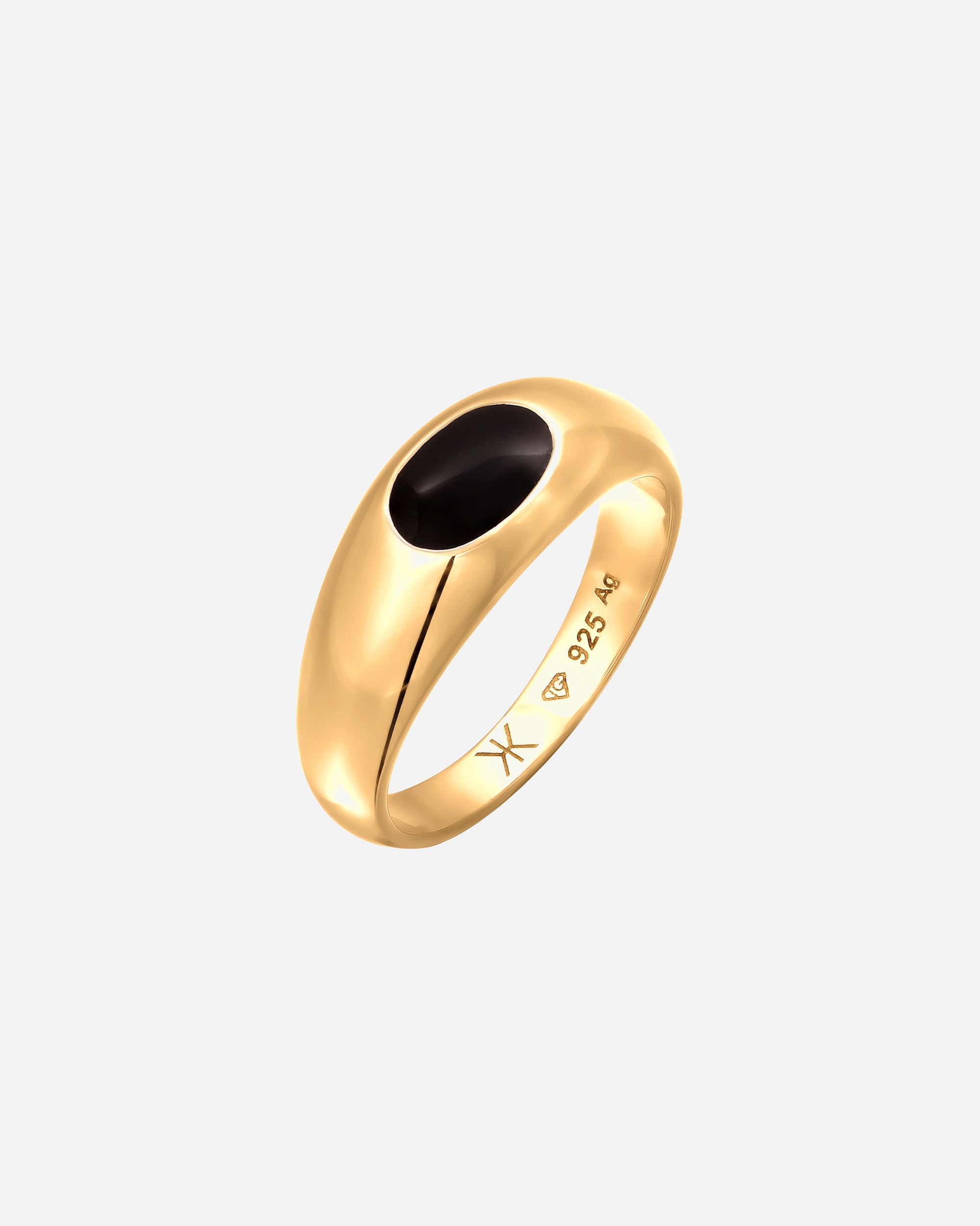 Bague pour Homme KUZZOI Bague Signet 925 Sterling Silver 60