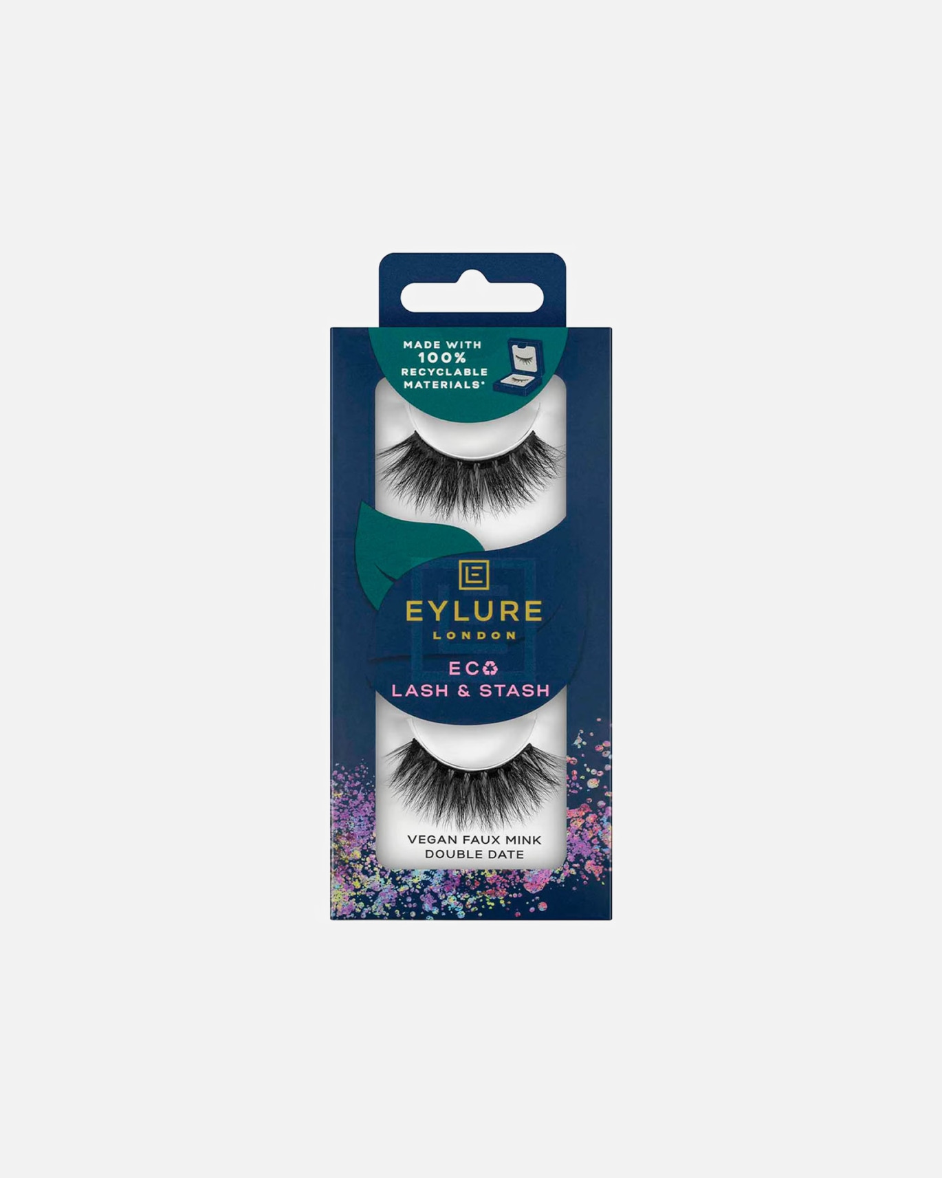 Faux-cils pour Unisexe Eylure Faux Cils Eco Lash & Stash - Double Date 1 pièce