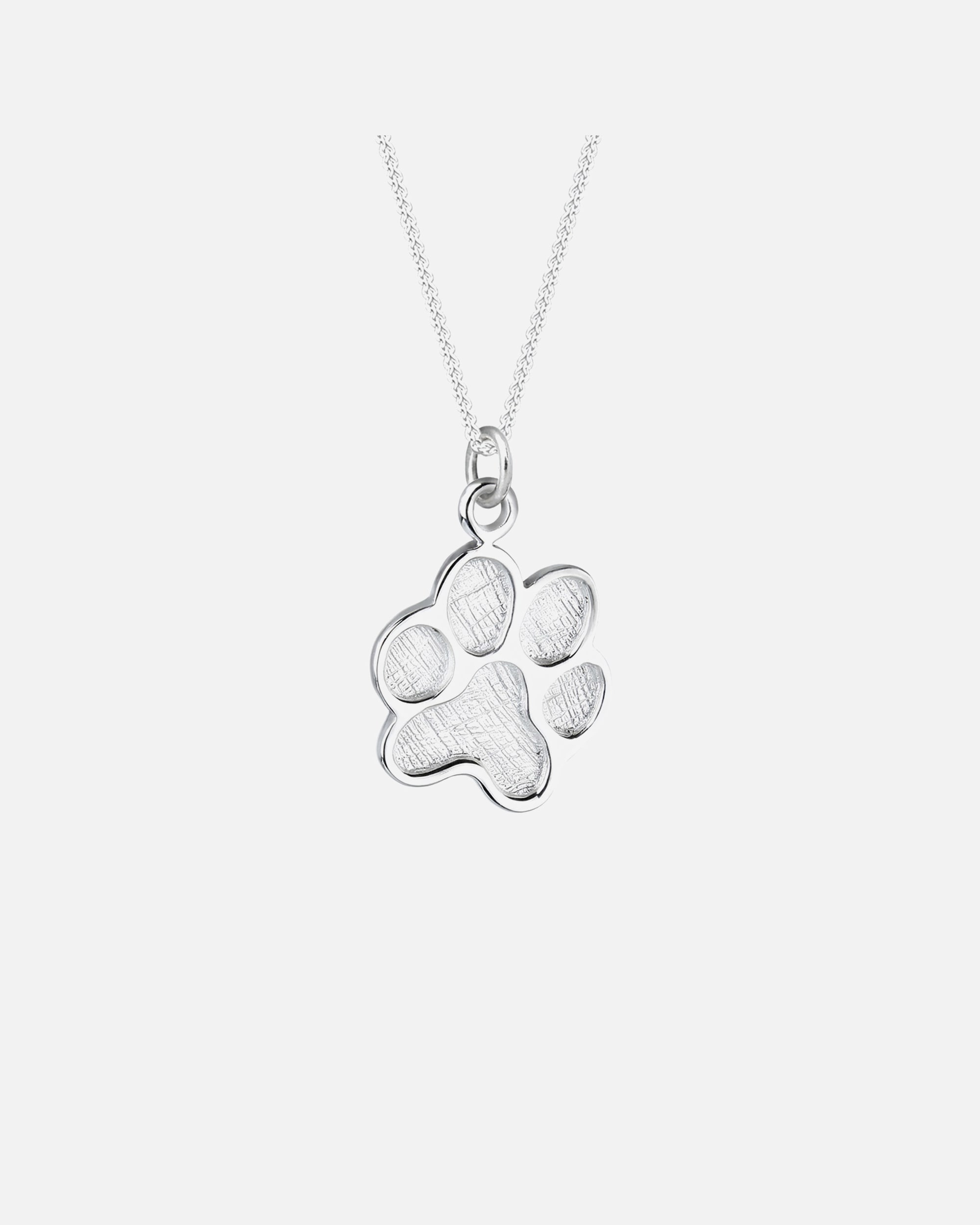 Collier pour Femme Elli Femmes Pendentif Patte Symbole Chien en Argent Sterling 925 silberfarben