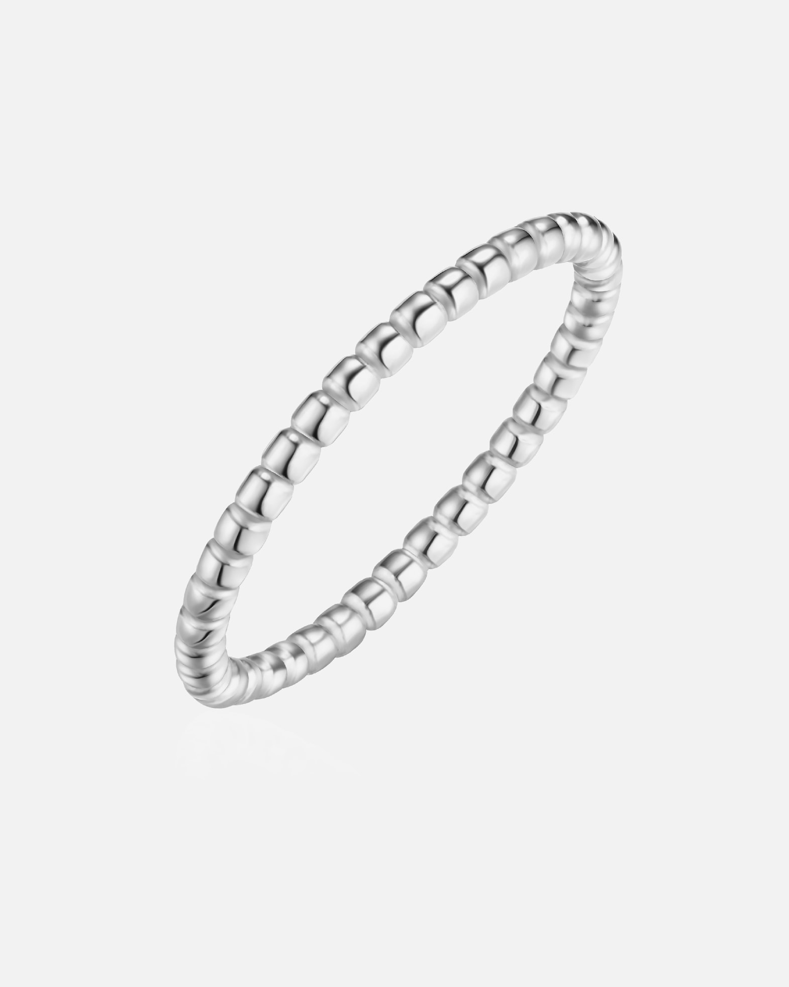 Bague pour Femme Eastside Bague en Acier inoxydable en Argent 58