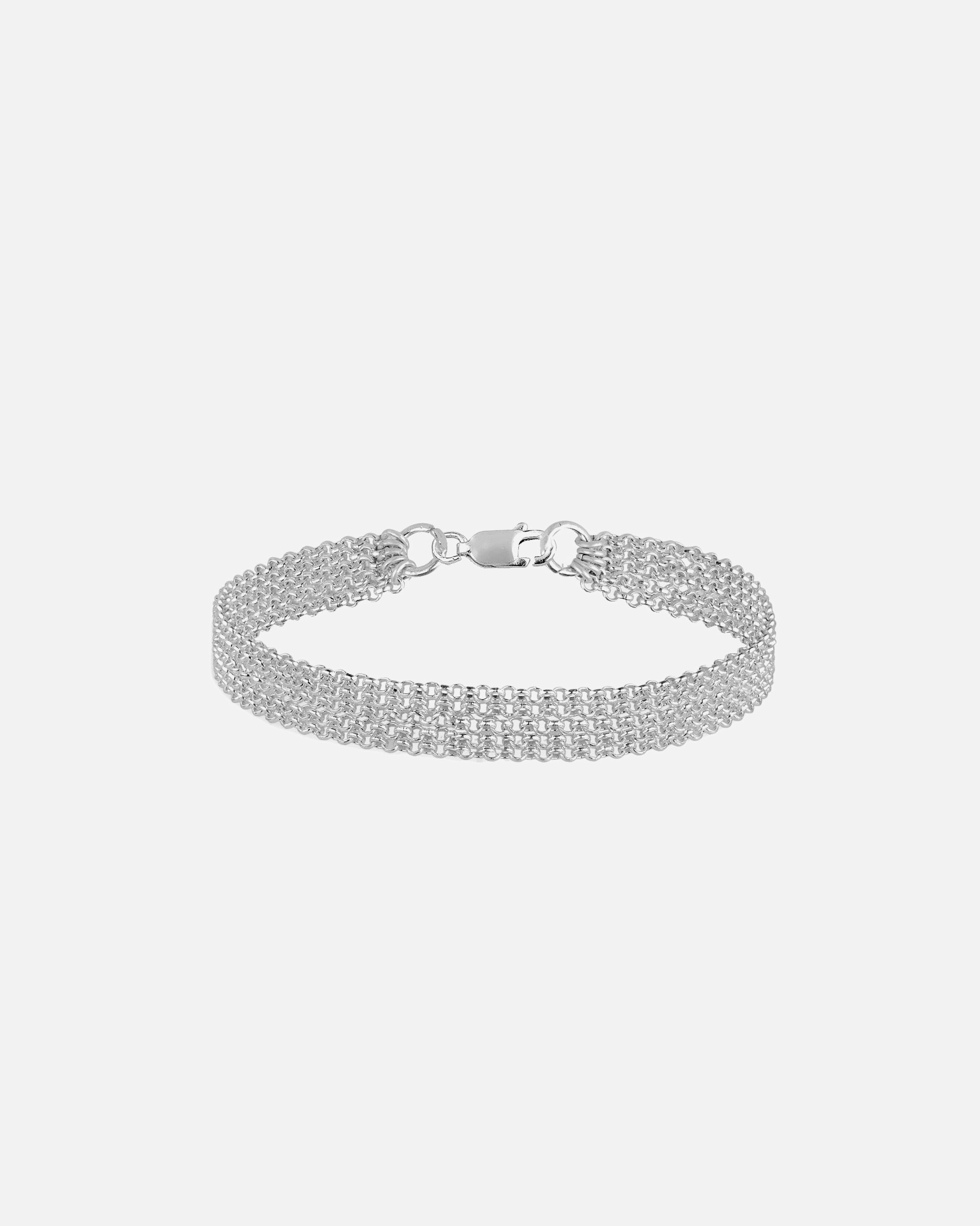Bracelet pour Femme Elli Femmes Chaînes Look Moderne en Argent Sterling 925 19