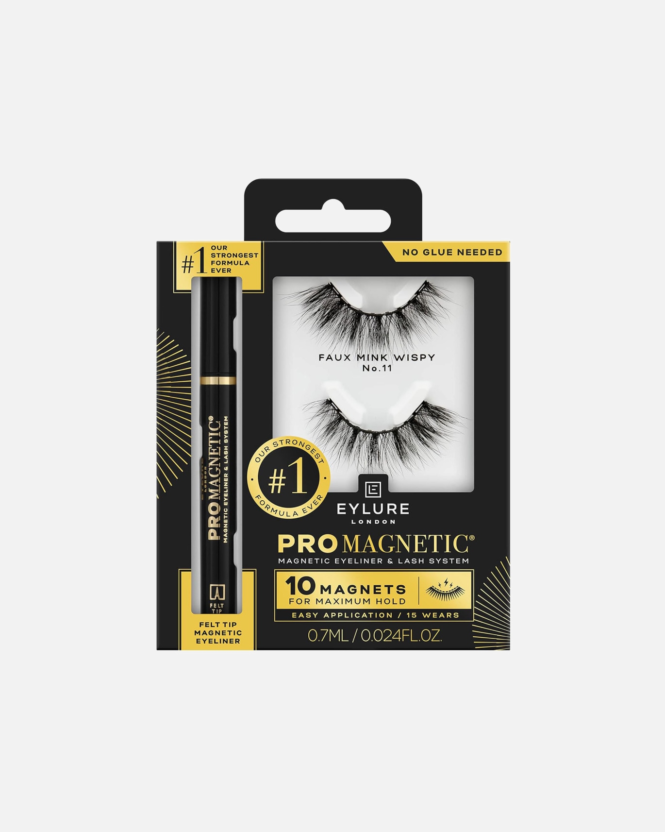 Faux-cils pour Unisexe Eylure Faux Cils & Eyeliner Promagnetic - Faux Mink Wispy 1 pièce