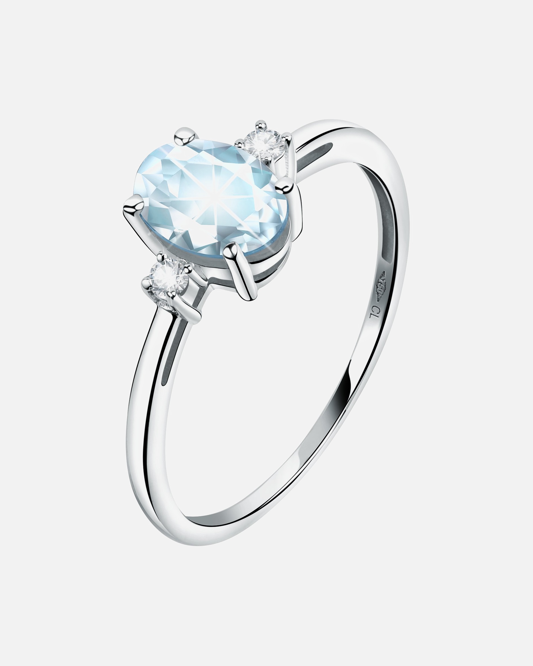 Bague pour Femme CHRIST Bagues or blanc 52