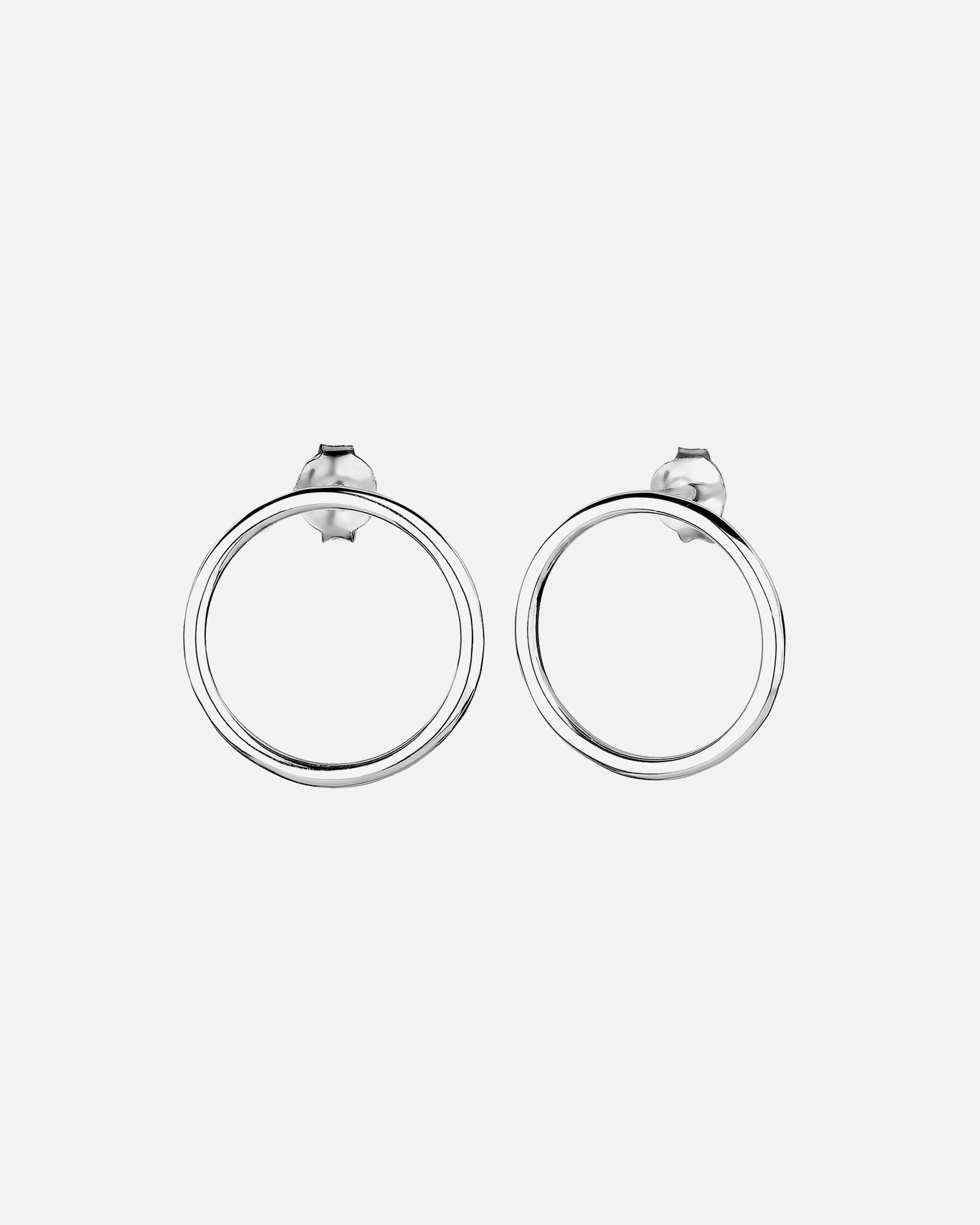 Boucles d'oreilles pour Femme Elli Filigrane Cercle Géo Minimal Tendance 925/1000 Argent silberfarben