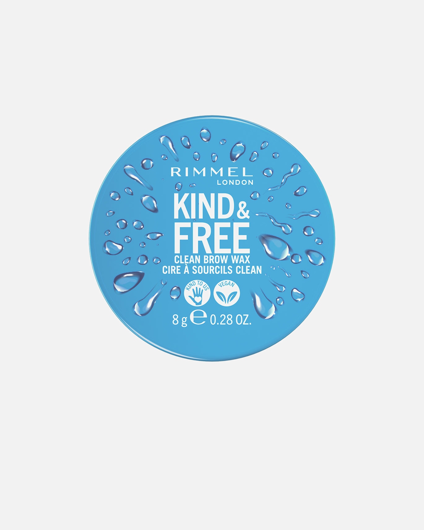 Crayon à sourcils pour Unisexe Rimmel London Cire à sourcils KIND &, FREE #001-clear 8 gr