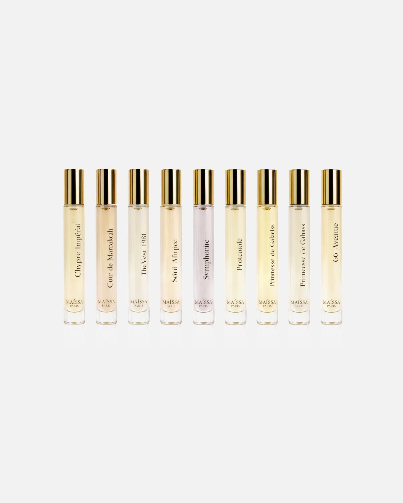 Coffret parfum pour Unisexe Maison Maïssa Default Brand Line Coffret Découverte Edition Blanche - 8 x 10ml 8 Pièce