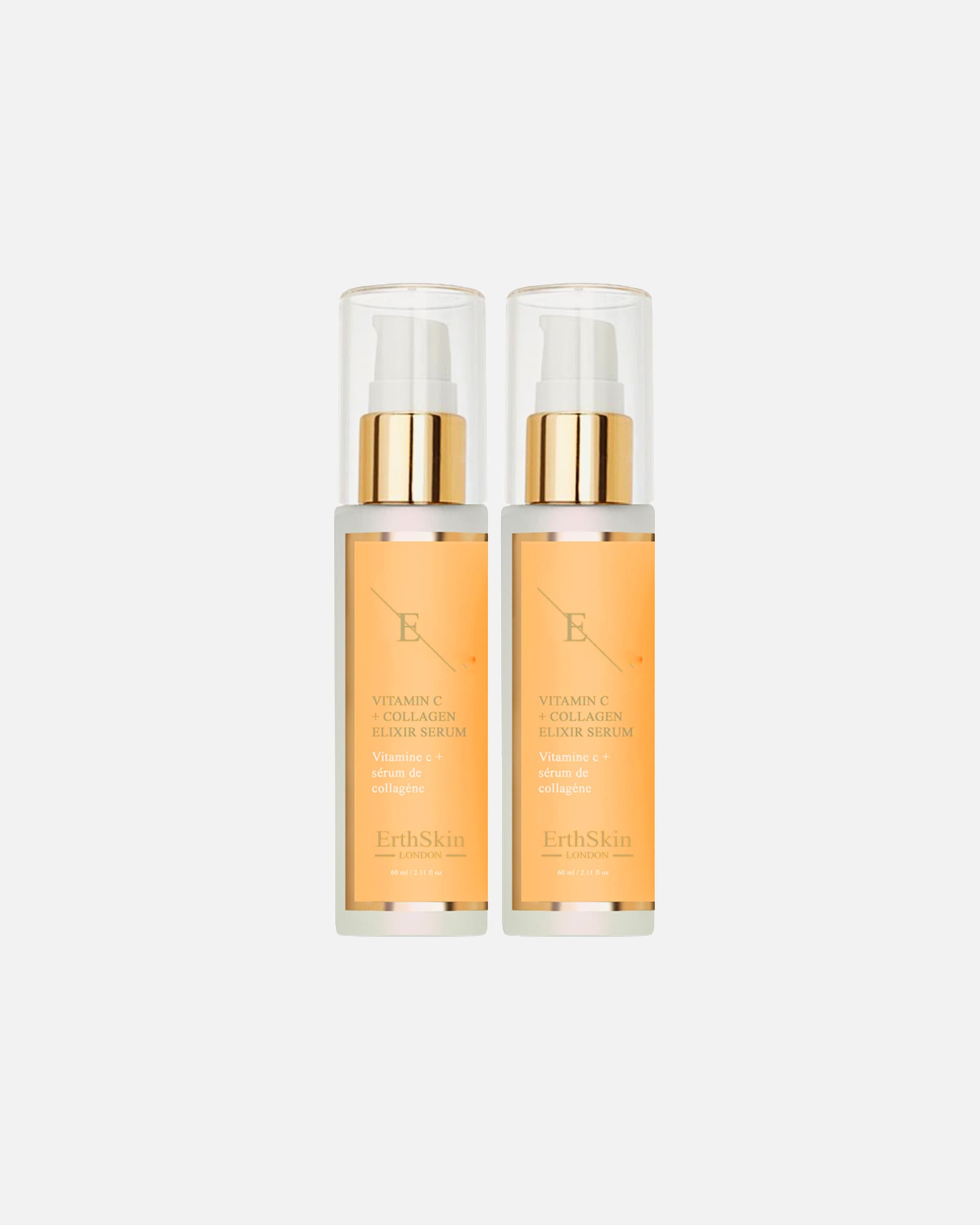 Sérum à la vitamine C pour Femme ErthSkin London Duo Élixir à la vitamine C 1 pièce