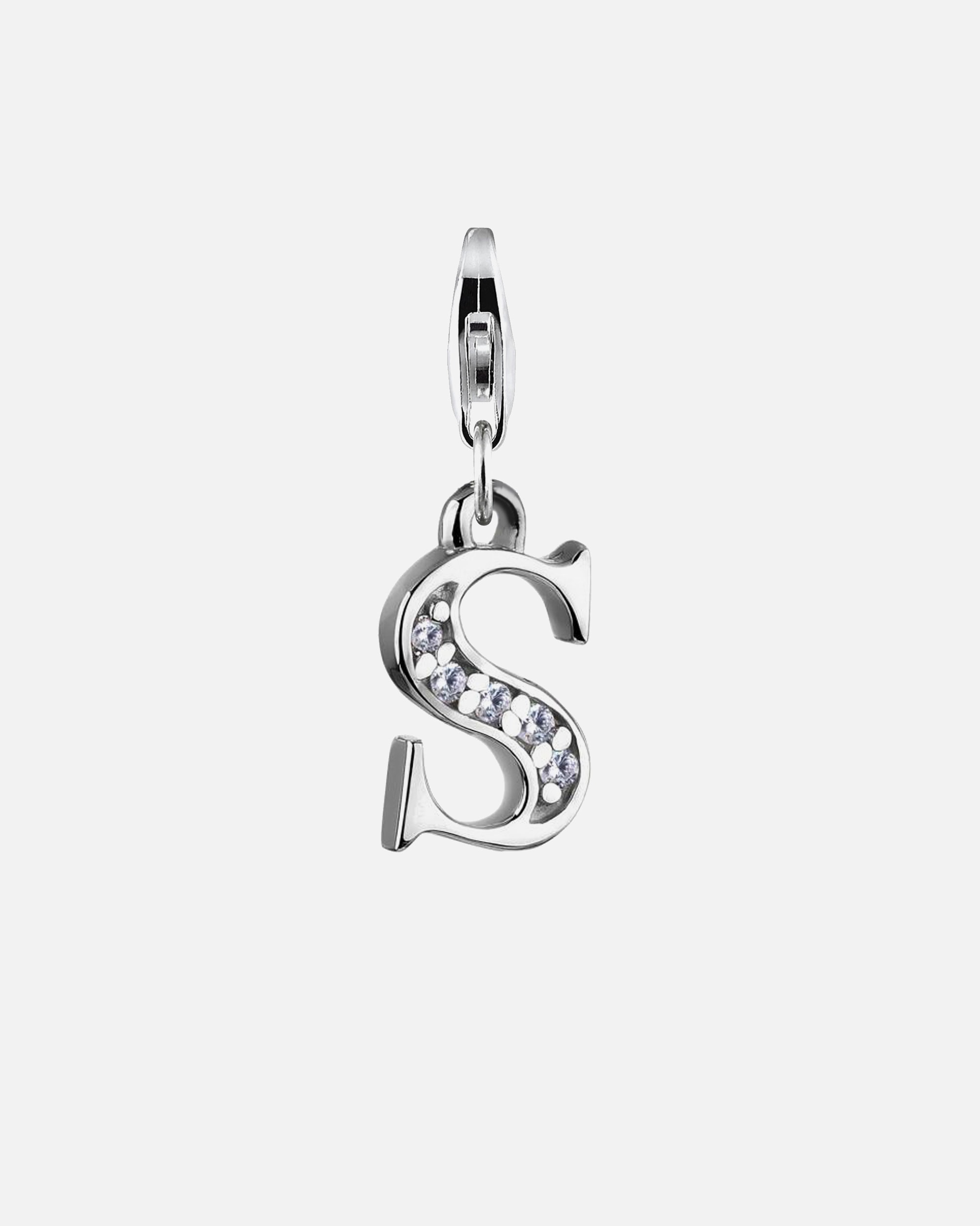 Pendentif pour Femme Nenalina Charm lettre Pendentif individuel et personnalisé en argent 925 Sterling pour tous les porteurs de Charm actuels Charm lettre Pendentif individuel et personnalisé en argent 925 Sterling pour tous les porteurs de Charm actuels