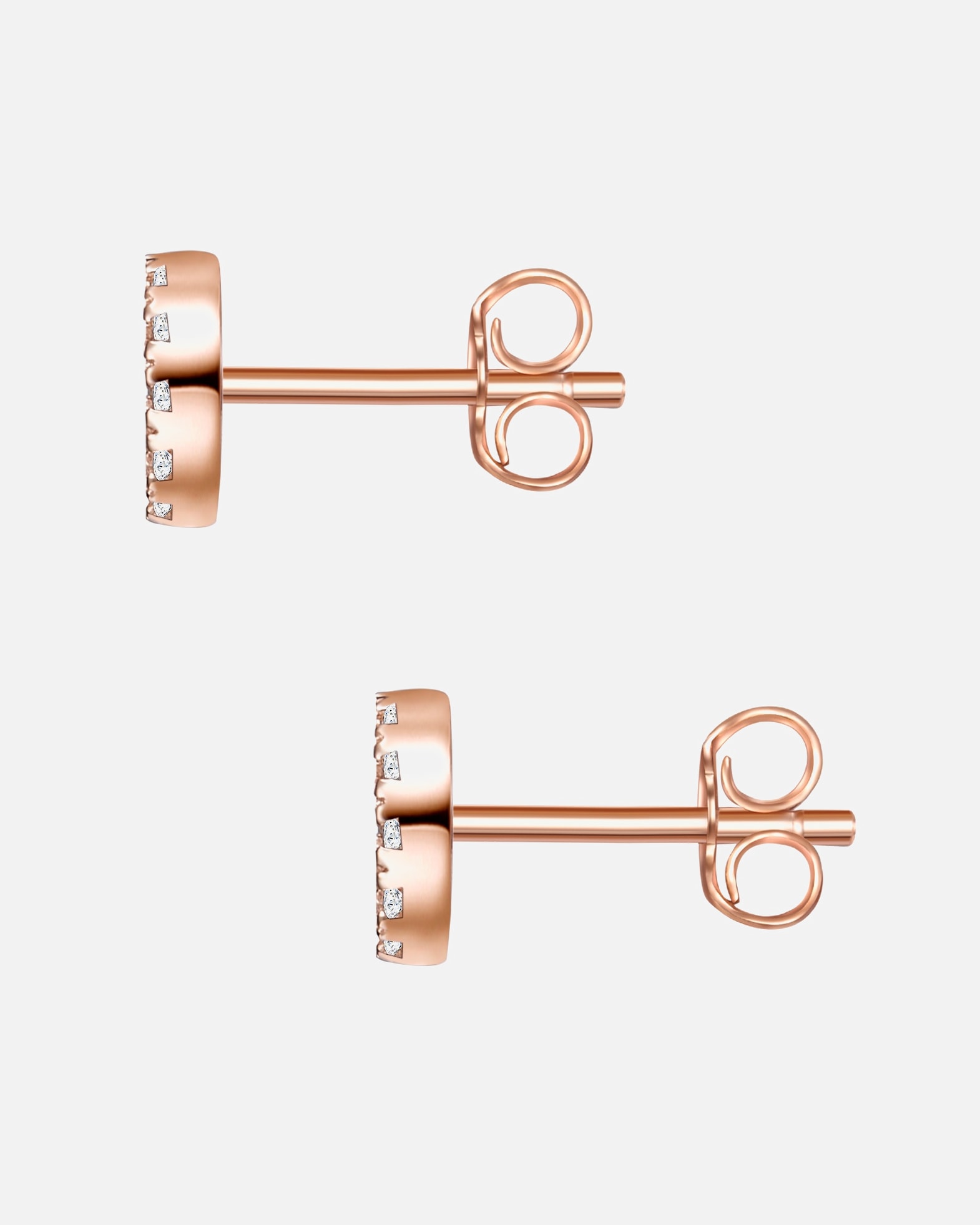 Boucles d'oreilles pour Femme Glanzstücke München Boucles d'oreilles or rose