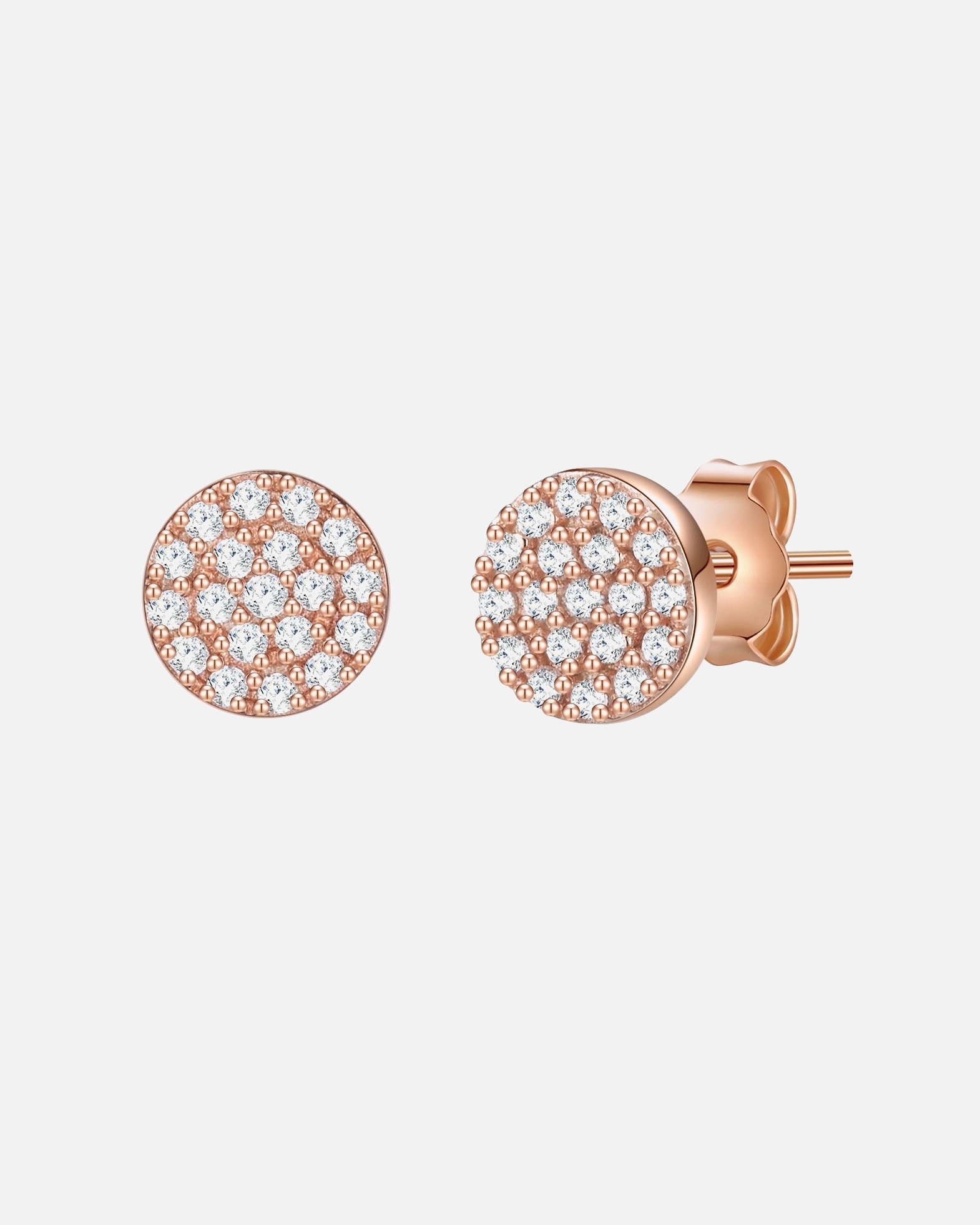 Boucles d'oreilles pour Femme Glanzstücke München Boucles d'oreilles or rose