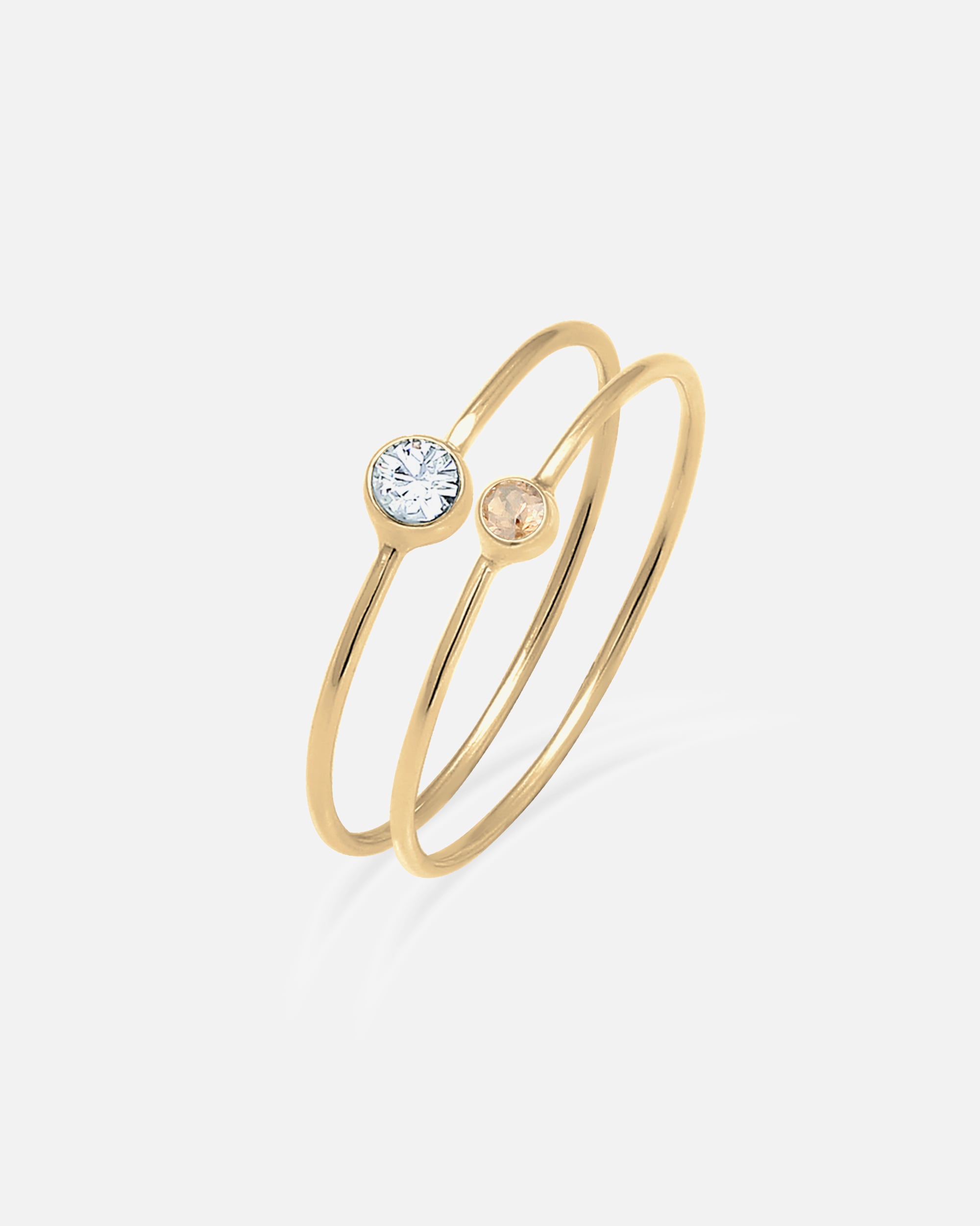 Bague pour Femme Elli Set Basic Trend Cristaux Argent 925 54