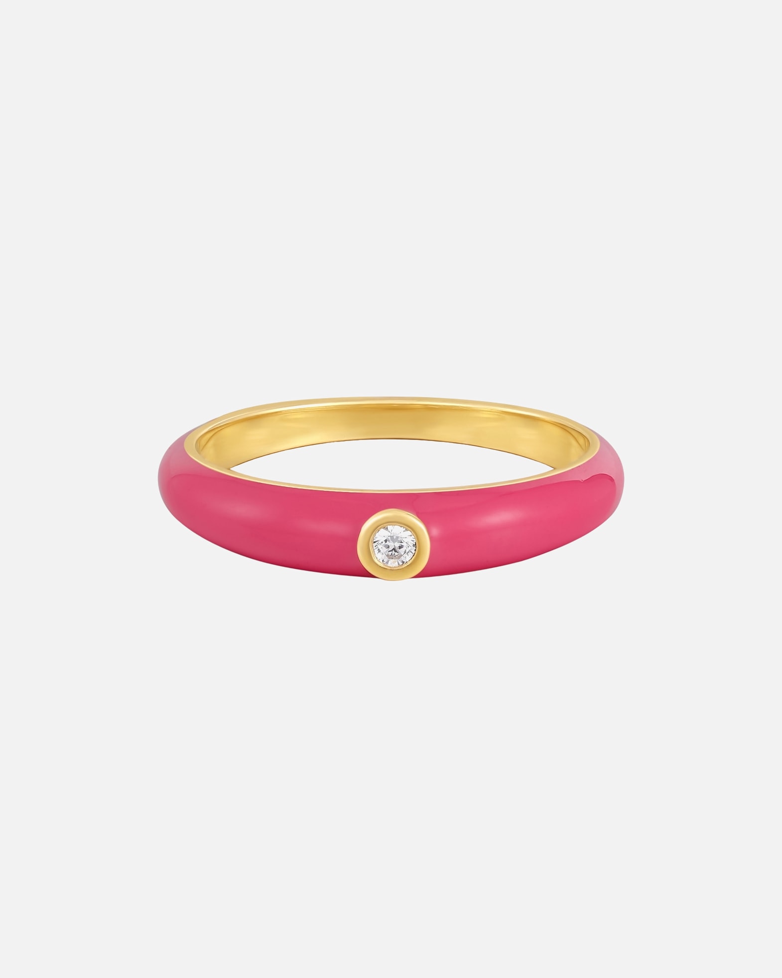 Bague pour Femme Glanzstücke München Bague Argent sterling Oxyde de zirconium (CZ) en Or jaune 56
