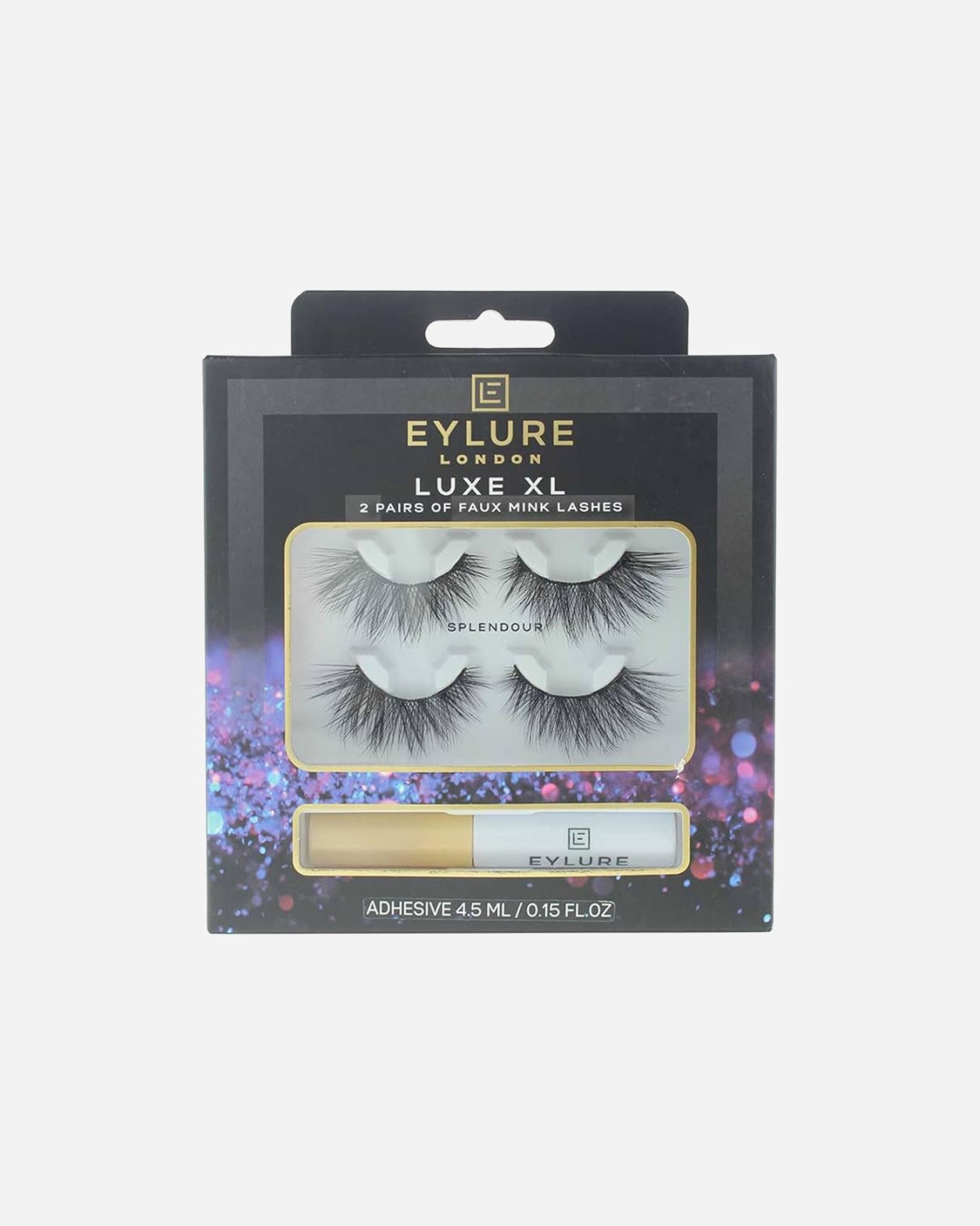 Kit de pinceaux pour Unisexe Eylure Faux Cils avec Colle Luxe XL - 2pcs 2 Pièce
