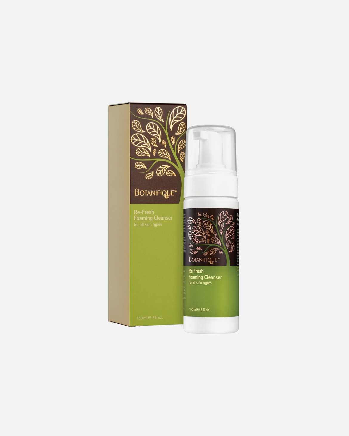 Gel visage pour Unisexe Botanifique Default Brand Line BOTANIFIQUE - Nettoyant visage moussant Re-Fresh - Aloe vera, jojoba et thé vert - Nettoyage quotidien - 150 ml BOTANIFIQUE - Nettoyant visage moussant Re-Fresh - Aloe vera, jojoba et thé vert - Nettoyage quotidien - 150 ml