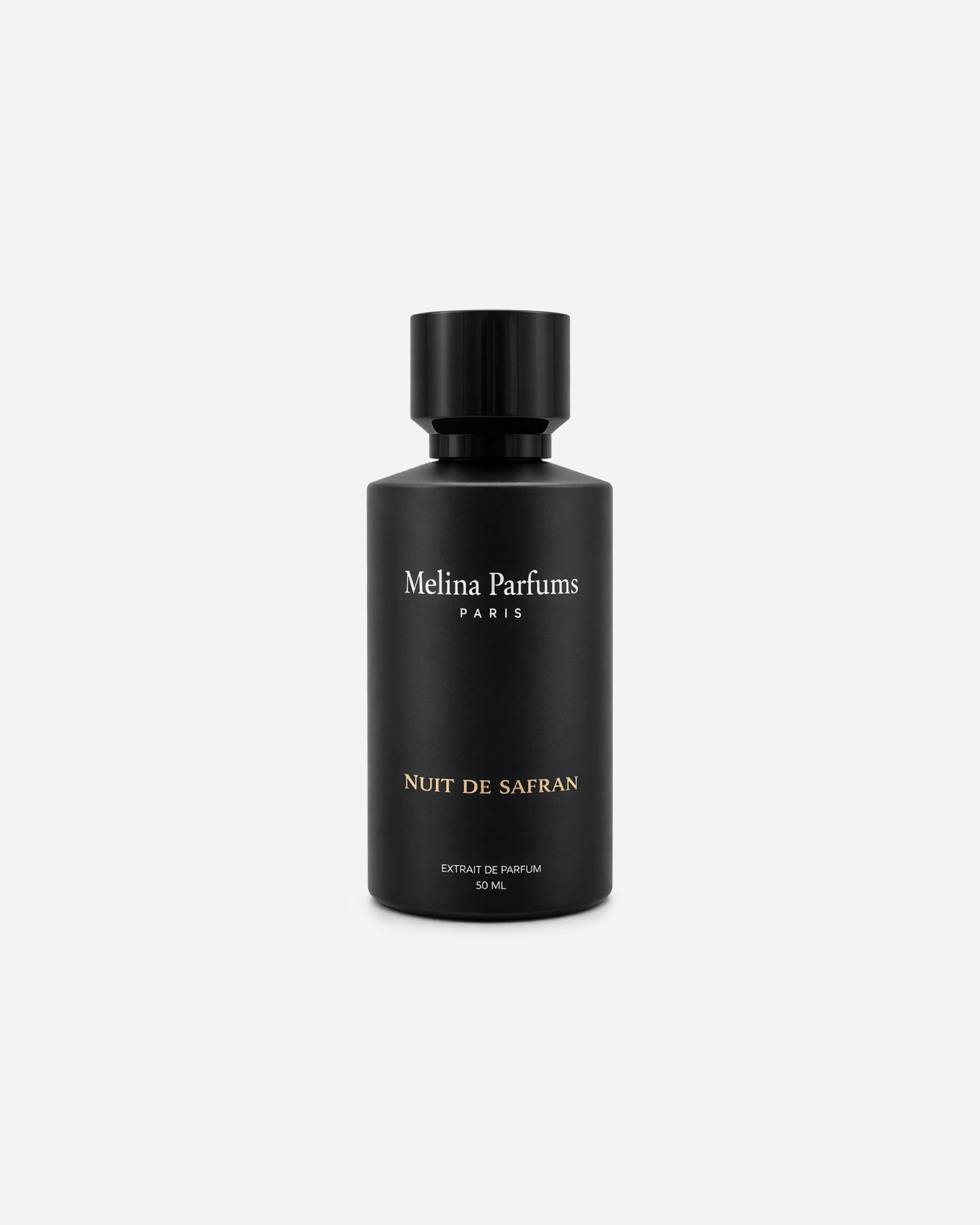 Parfum pour Unisexe M Melina Parfums PARIS Default Brand Line Extrait de Parfum Nuit de Safran Édition L’Obsidienne 50 ml