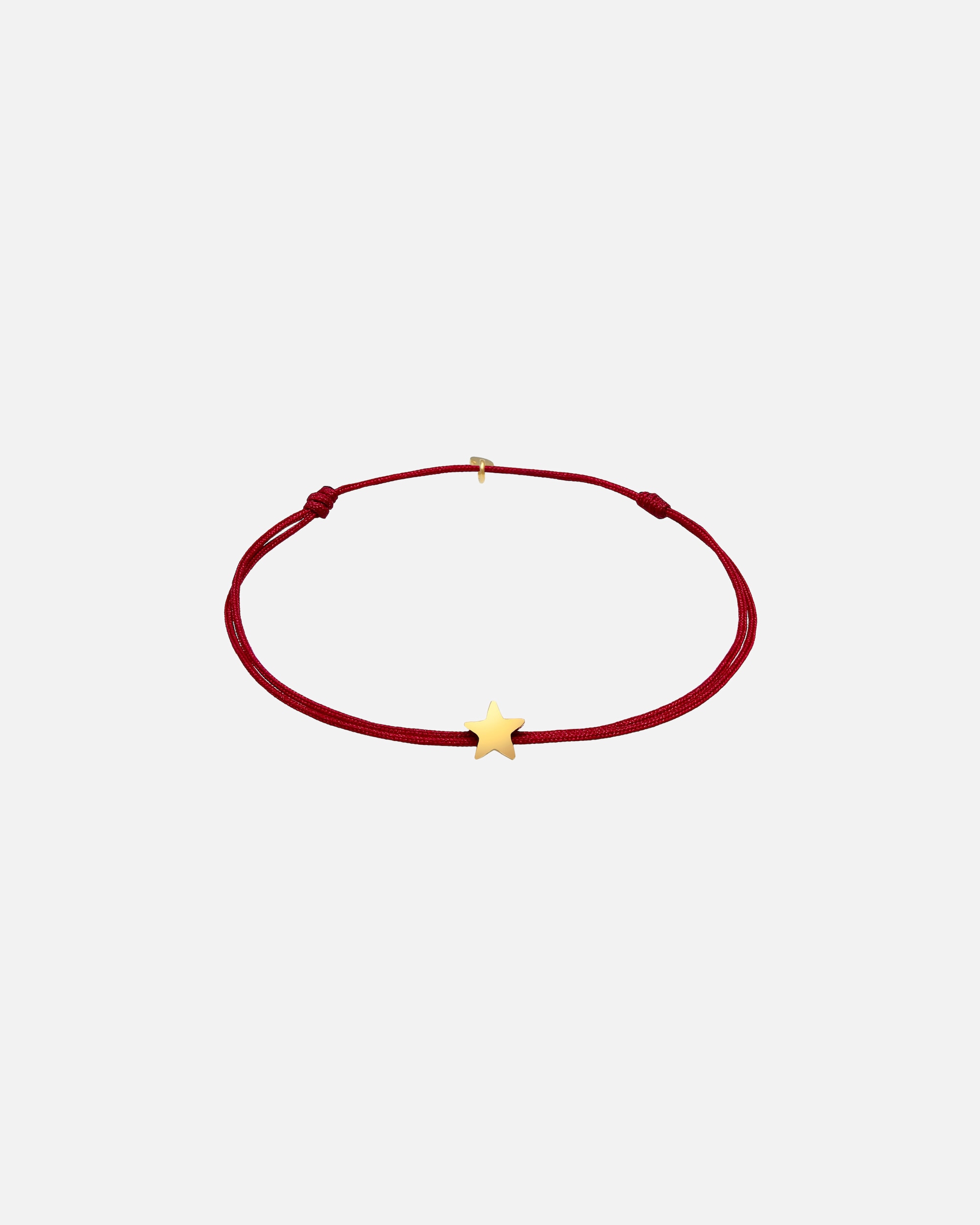 Bracelet pour Femme Elli Stern Astro Textilband 925 Silber Rouge foncé