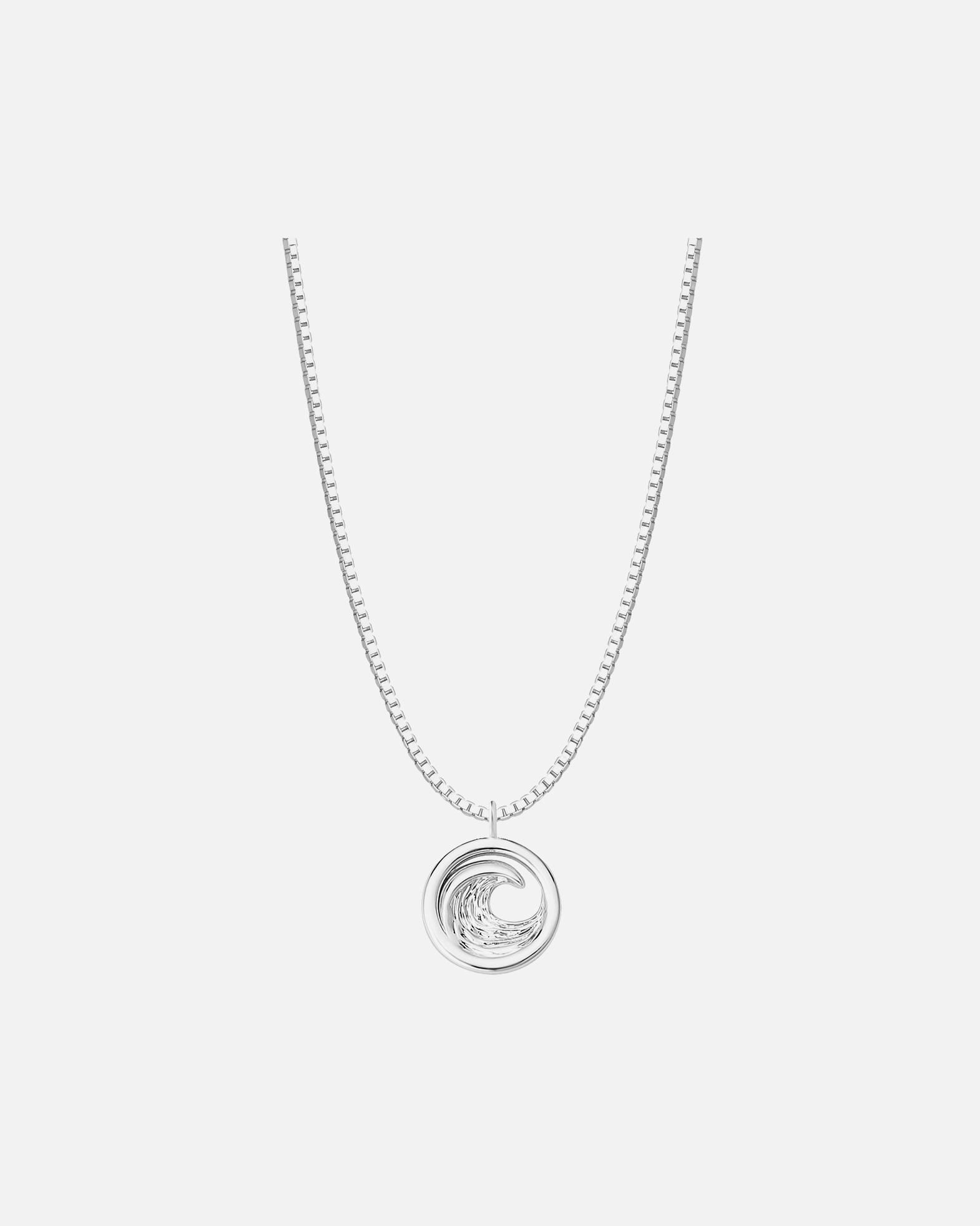 Collier pour Femme Glanzstücke München Collier Vague en Argent Sterling en argent 40,0 cm Basiskette + 5,0 cm Verlängerung