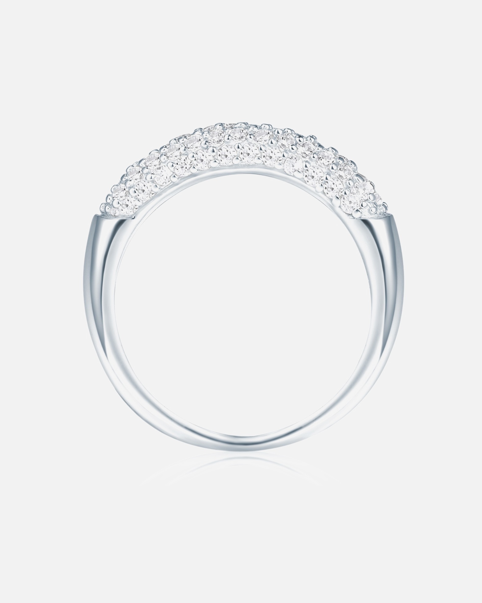 Bague pour Femme Rafaela Donata Bague en argent Argent sterling Oxyde de zirconium (CZ) en Argent 50