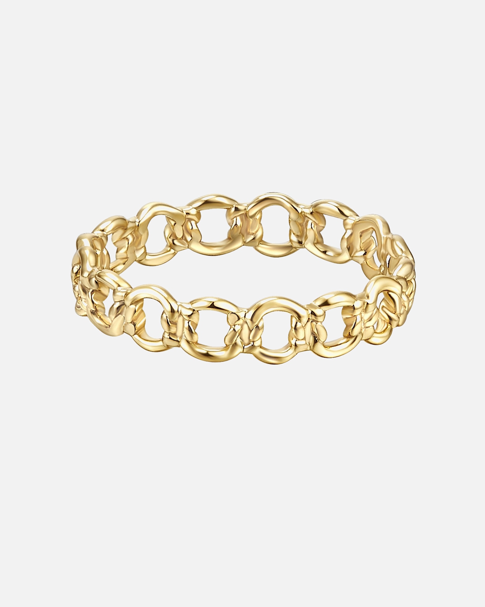 Bague pour Femme Glanzstücke München Bague en argent Argent sterling en Or jaune 48