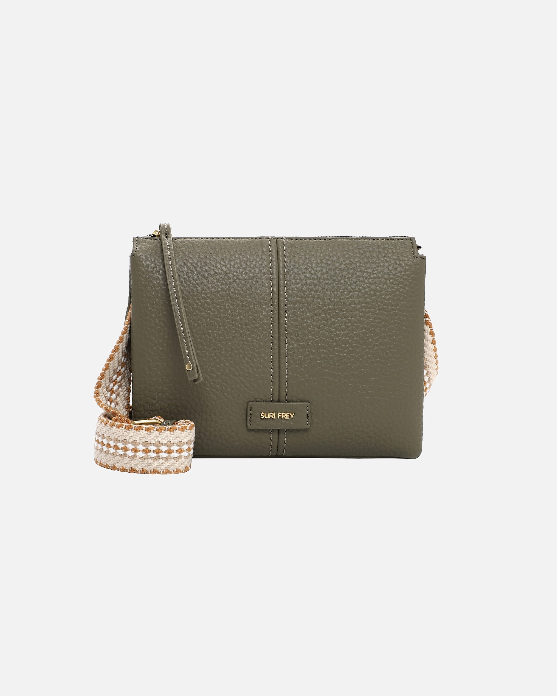 Sac Bandoulière pour Femme SURI FREY Sac À Bandoulière SFY Gray Khaki