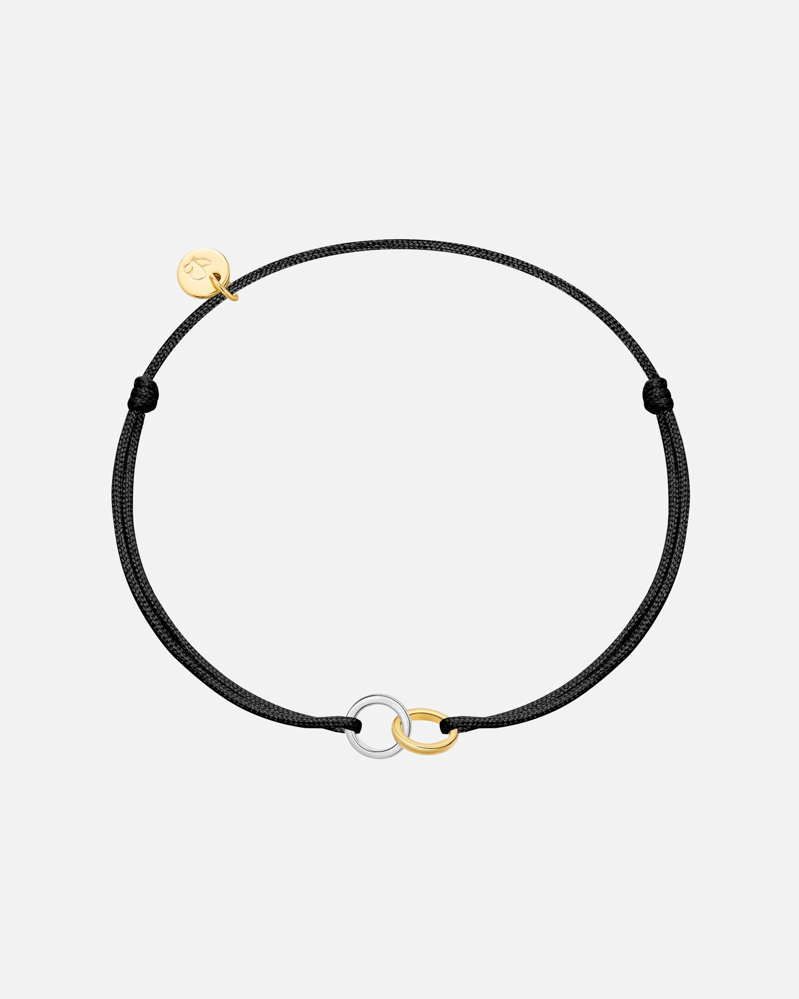 Bracelet pour Femme Glanzstücke München Bracelet en argent sterling dans argent/or jaune Réglable 15,0 - 22,0 cm