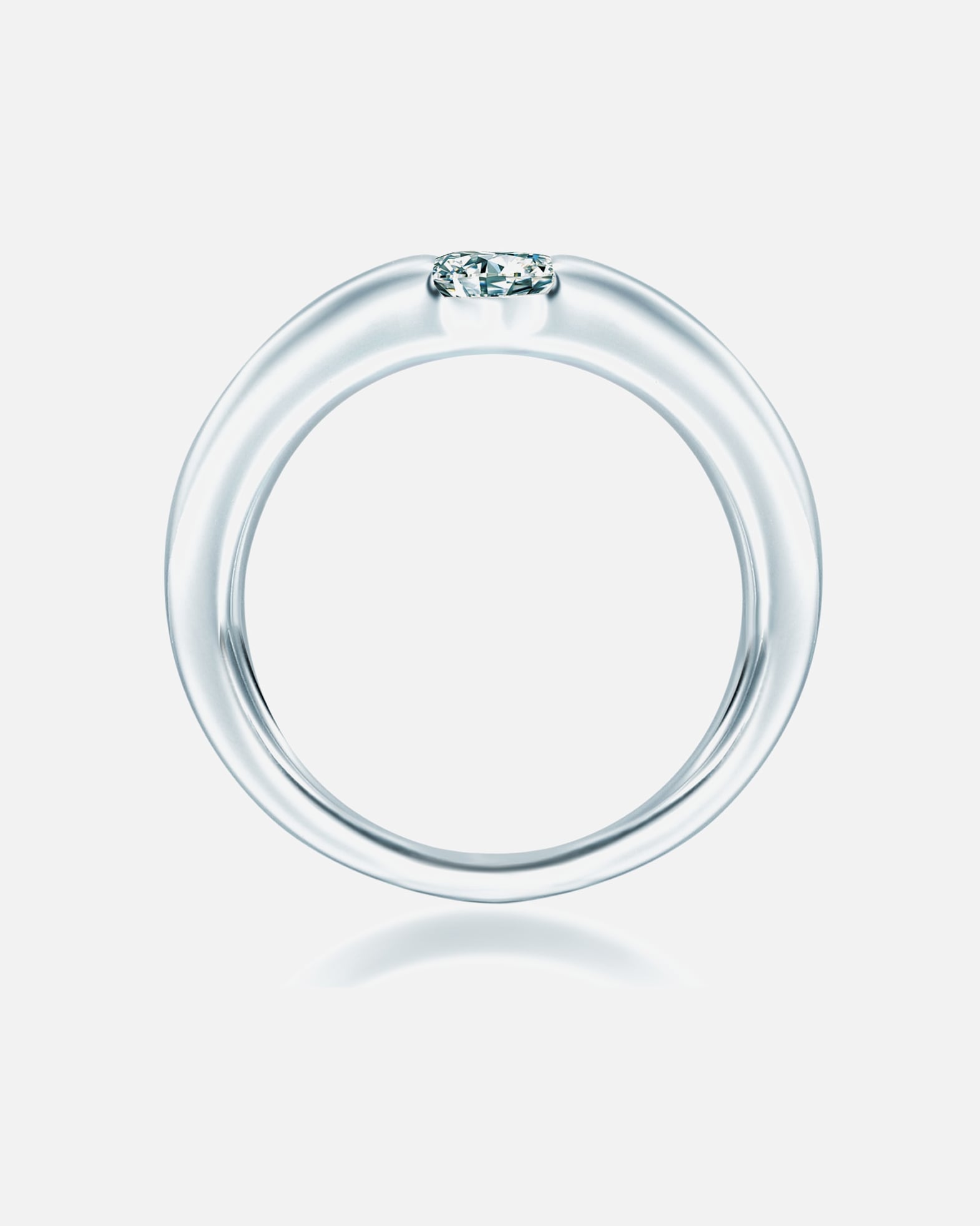 Bague pour Femme Trilani Bague en argent Argent sterling Oxyde de zirconium (CZ) en Argent 54