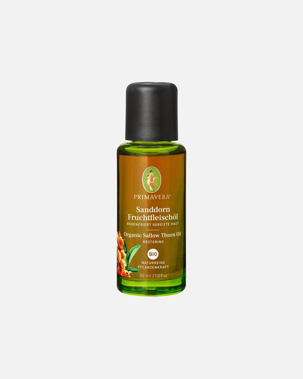 Huile pour le corps pour Femme Primavera Huile de pulpe d'argousier bio 30 ml