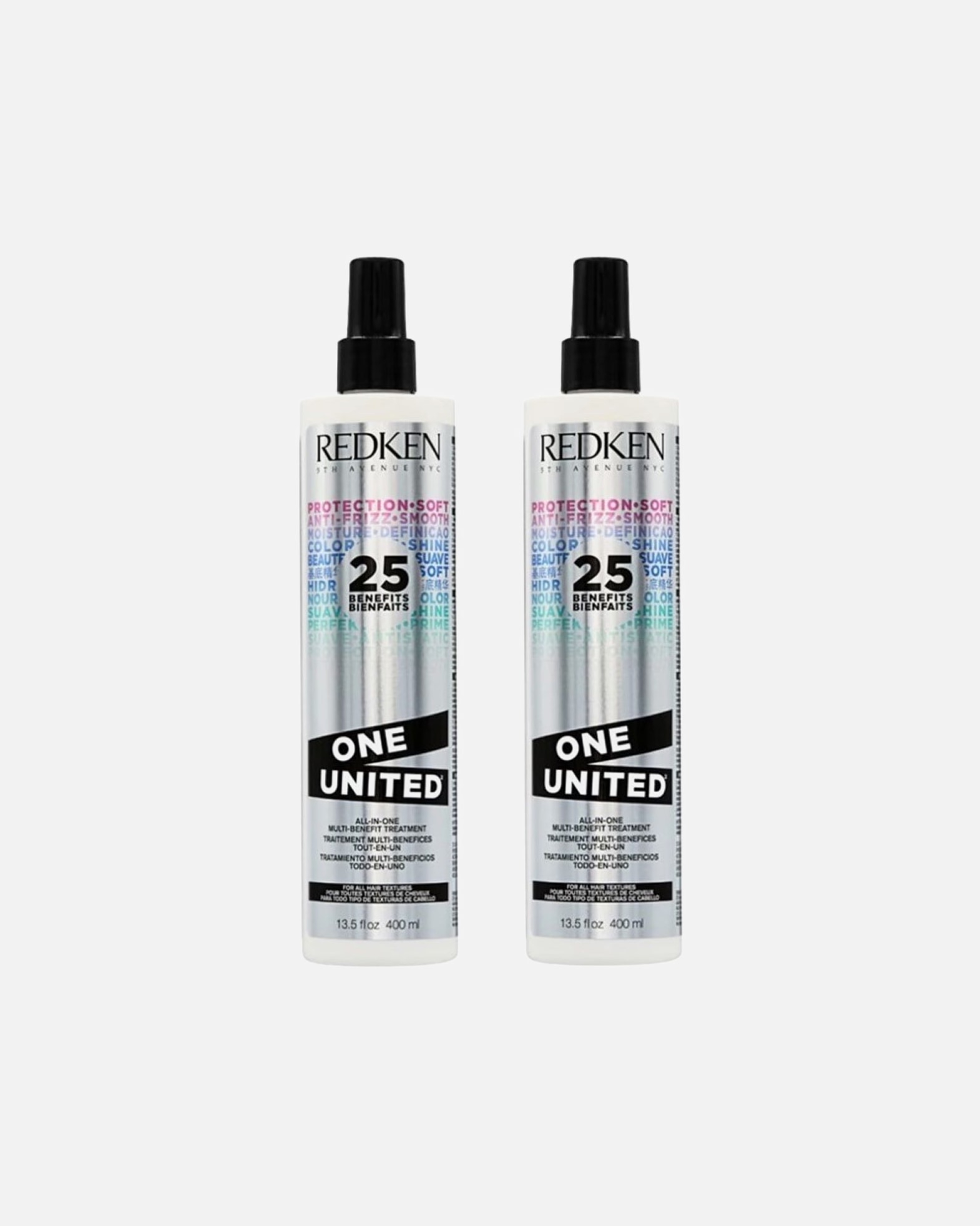 Soin sans rinçage pour Femme Redken One United Multi-Benefit Treatment XL Lot de 2 1 pièce