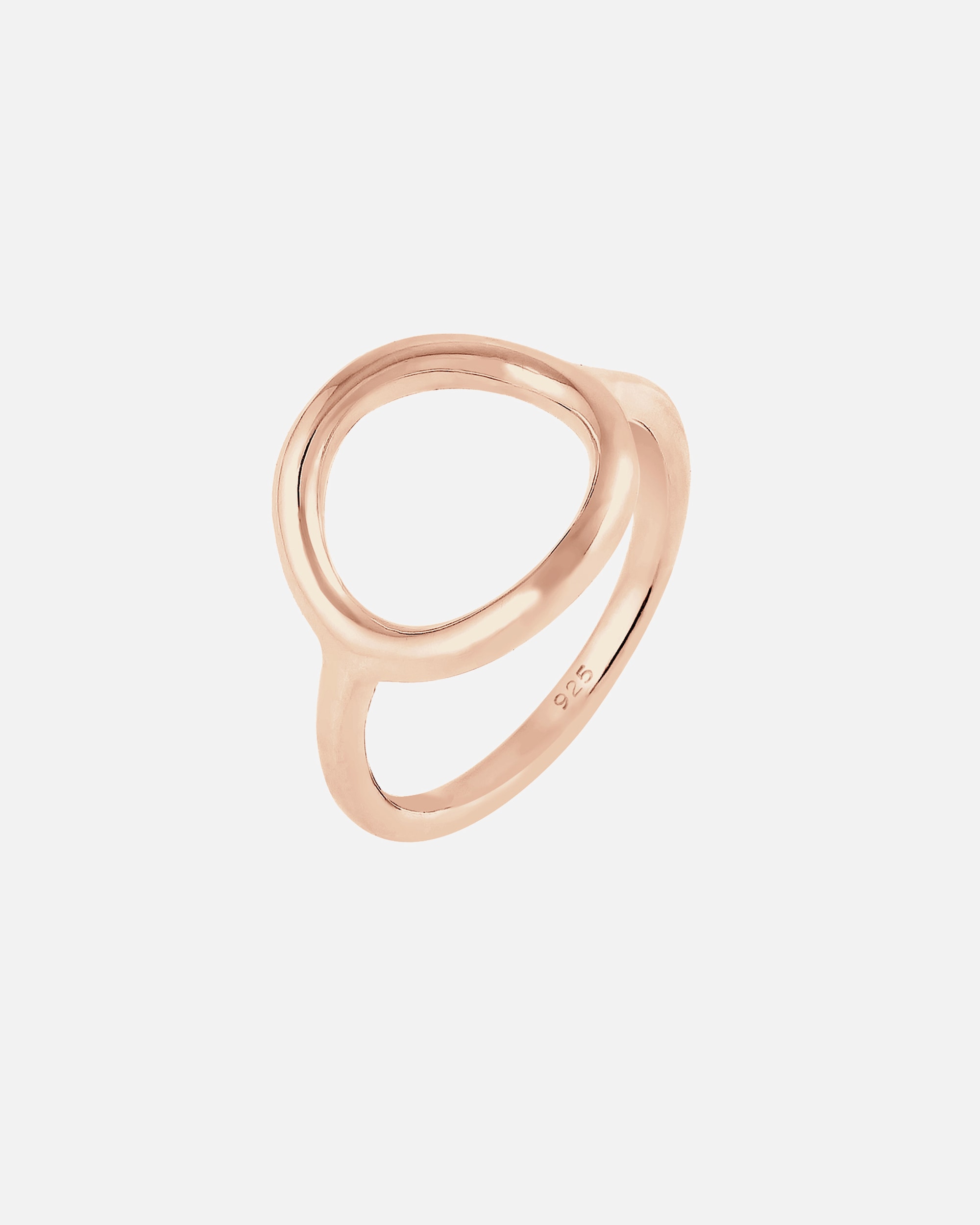 Bague pour Femme Elli Femmes Cercle Rond Géo Statement en Argent Sterling 925 54