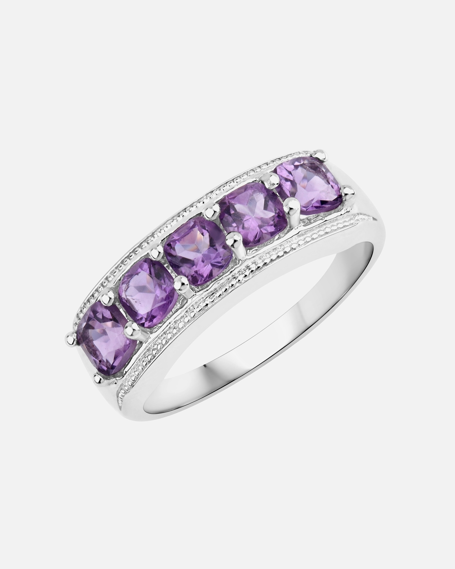 Bague pour Femme Rafaela Donata Bague Argent sterling Améthyste en Argent 54