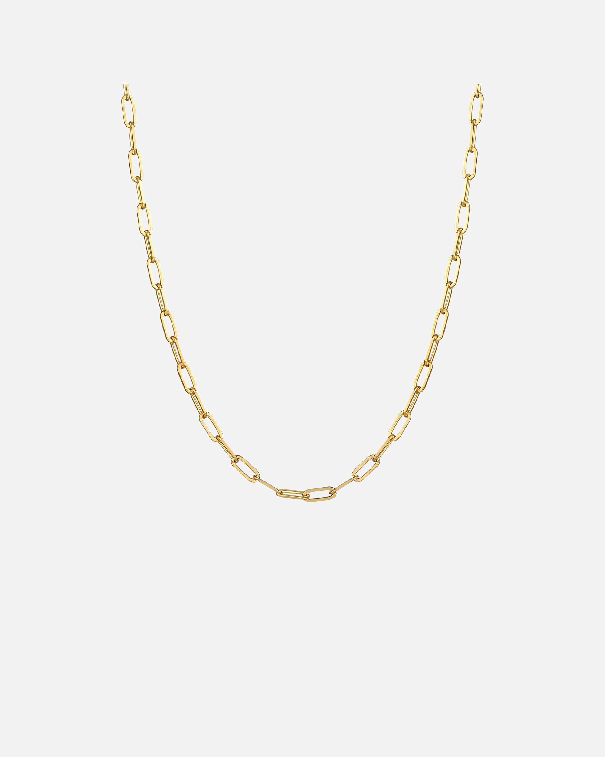 Collier pour Femme Elli Maillons Ovale Grossier Basique optique de chaîne 925 Argent goldfarben