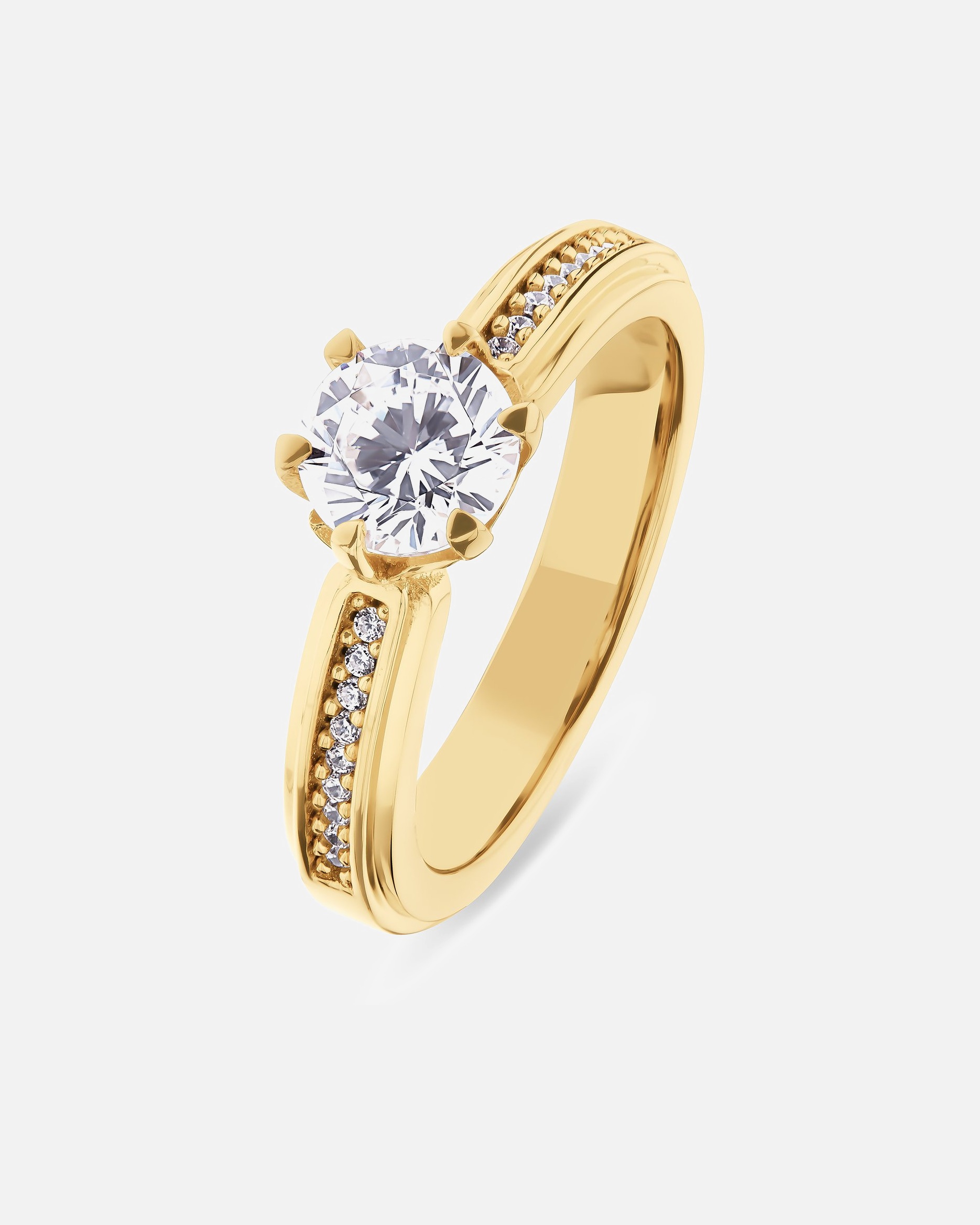 Bague pour Femme Jette Bagues or jaune 59
