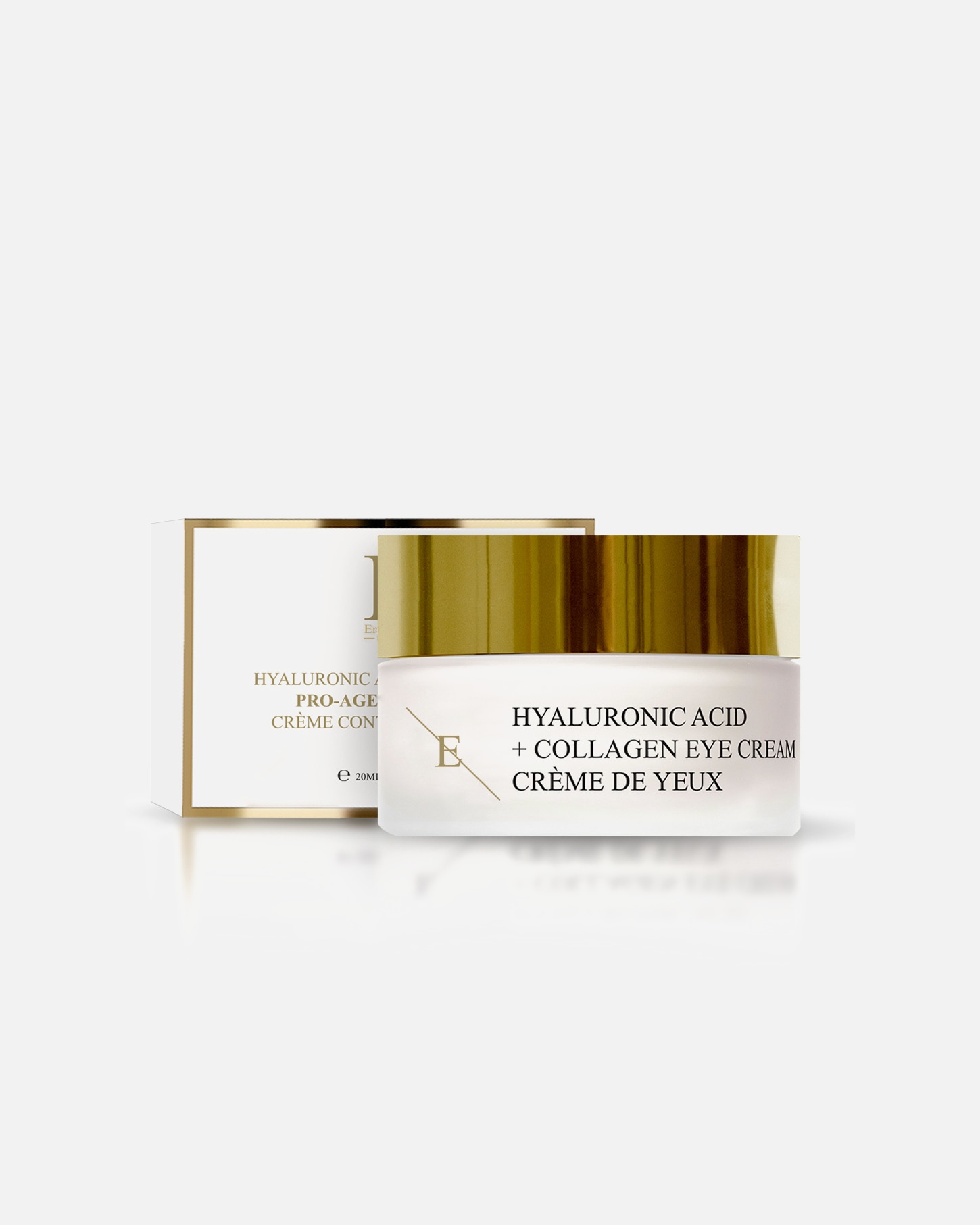 Crème contour des yeux pour Femme ErthSkin London Crème contour des yeux Pro Age à l'acide hyaluronique et au collagène 1 pièce