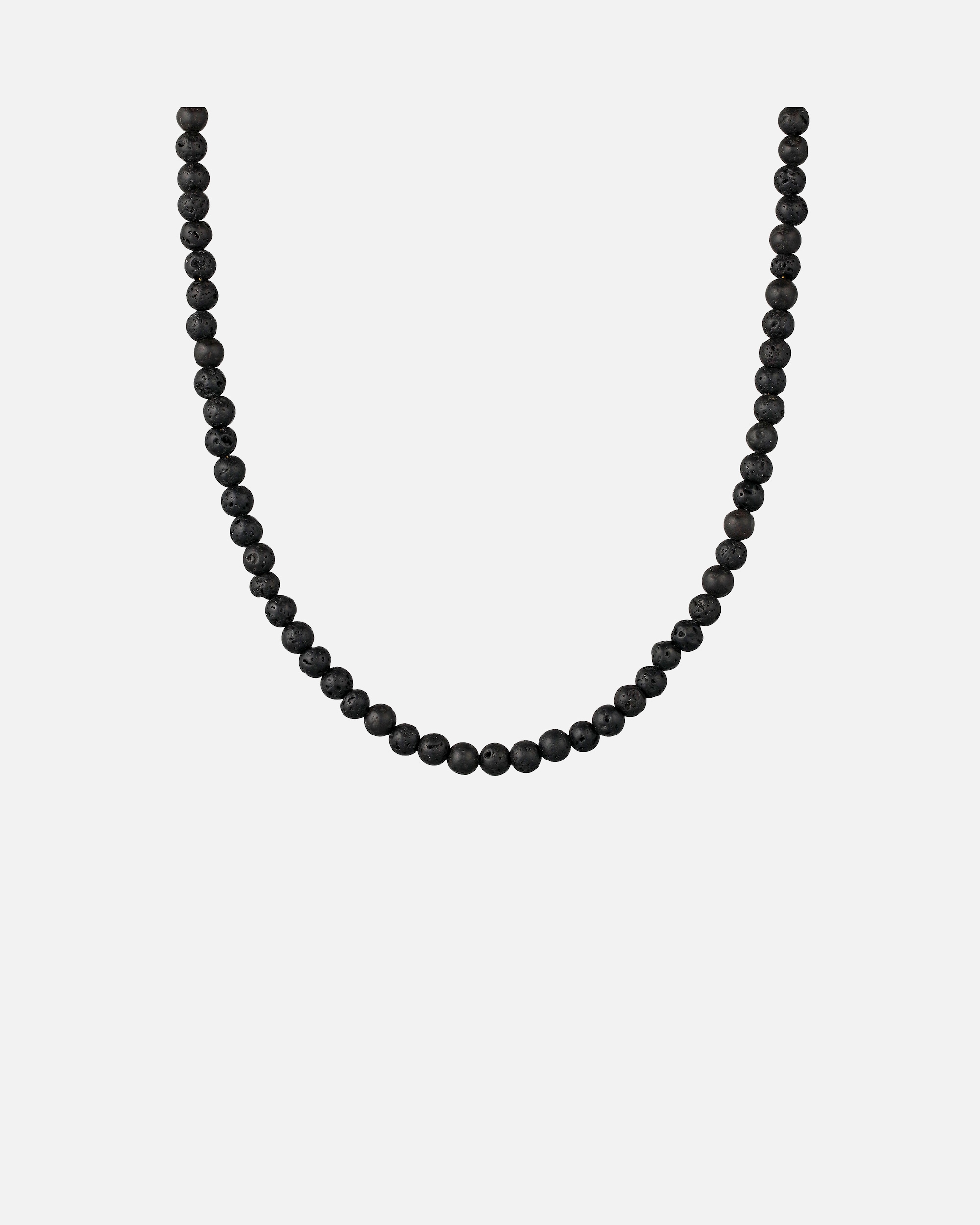 Collier pour Femme Elli Collier avec perles Lave Noir 925 Sterling Silver silberfarben