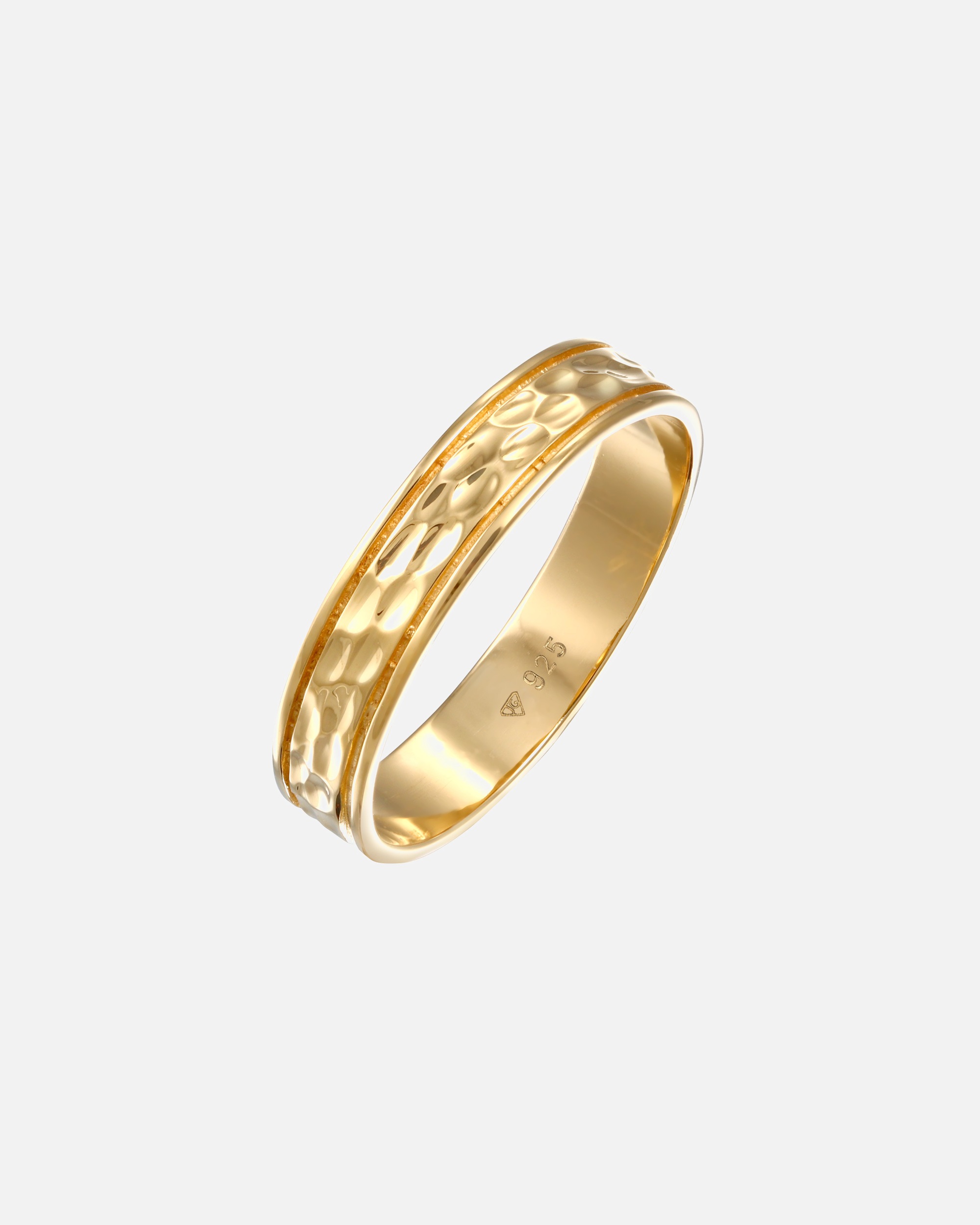 Bague pour Femme Elli PREMIUM Anneau de bande alliance amitié 925 Sterling Argent 52