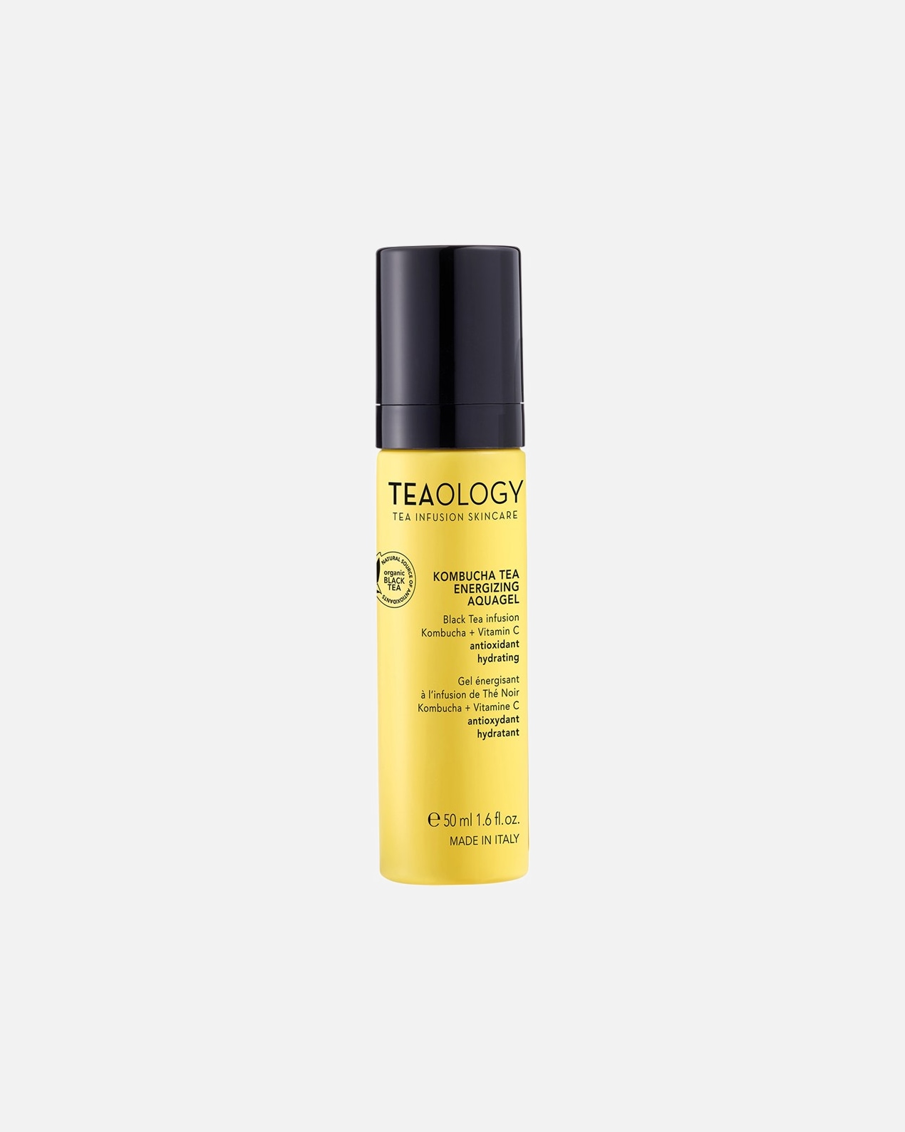 Gel visage pour Femme Teaology Kombucha Tea Aquagel énergisant 50 ml