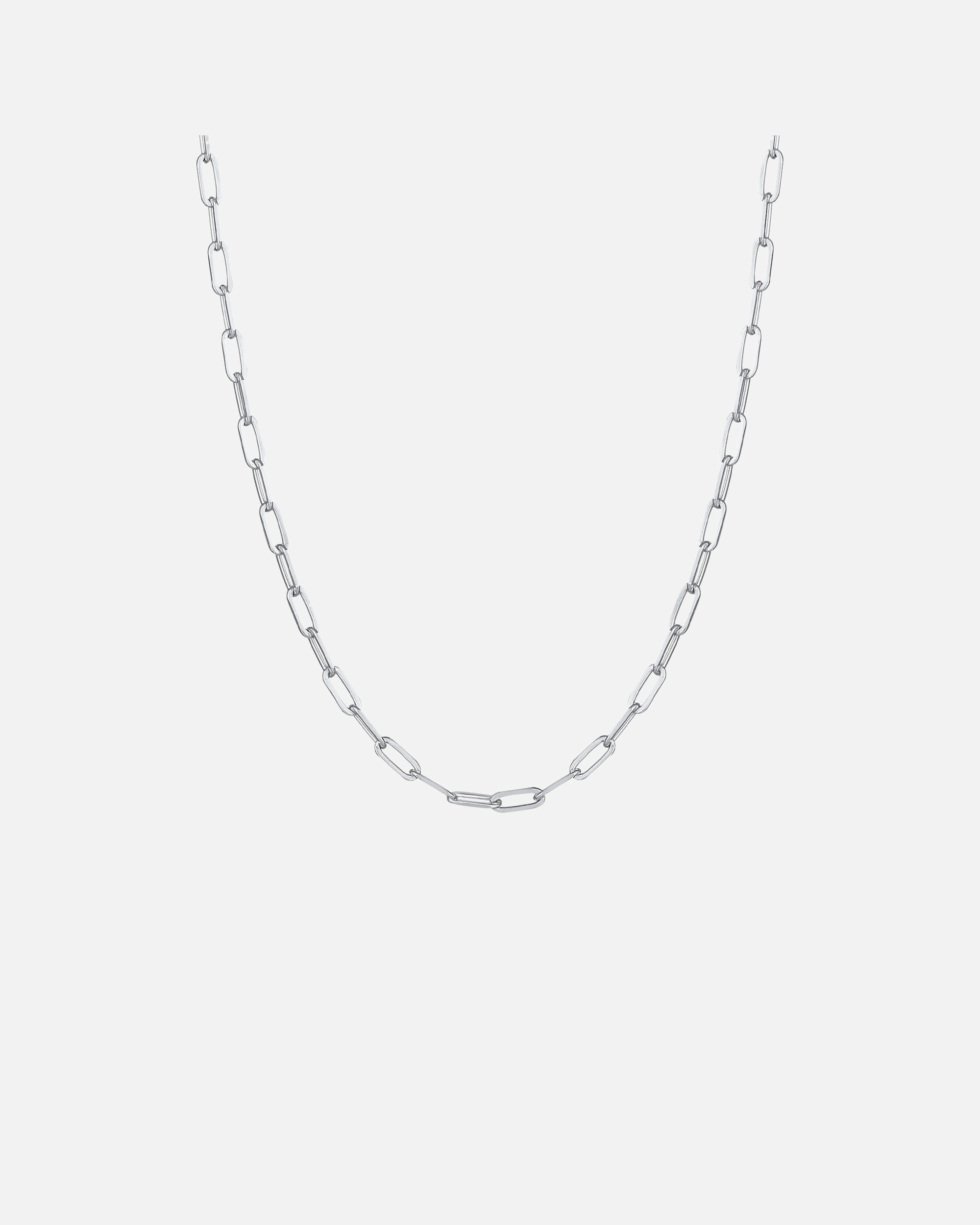 Collier pour Femme Elli Optique à grosses chaînes ovales pour dames en argent 925 Sterling silberfarben