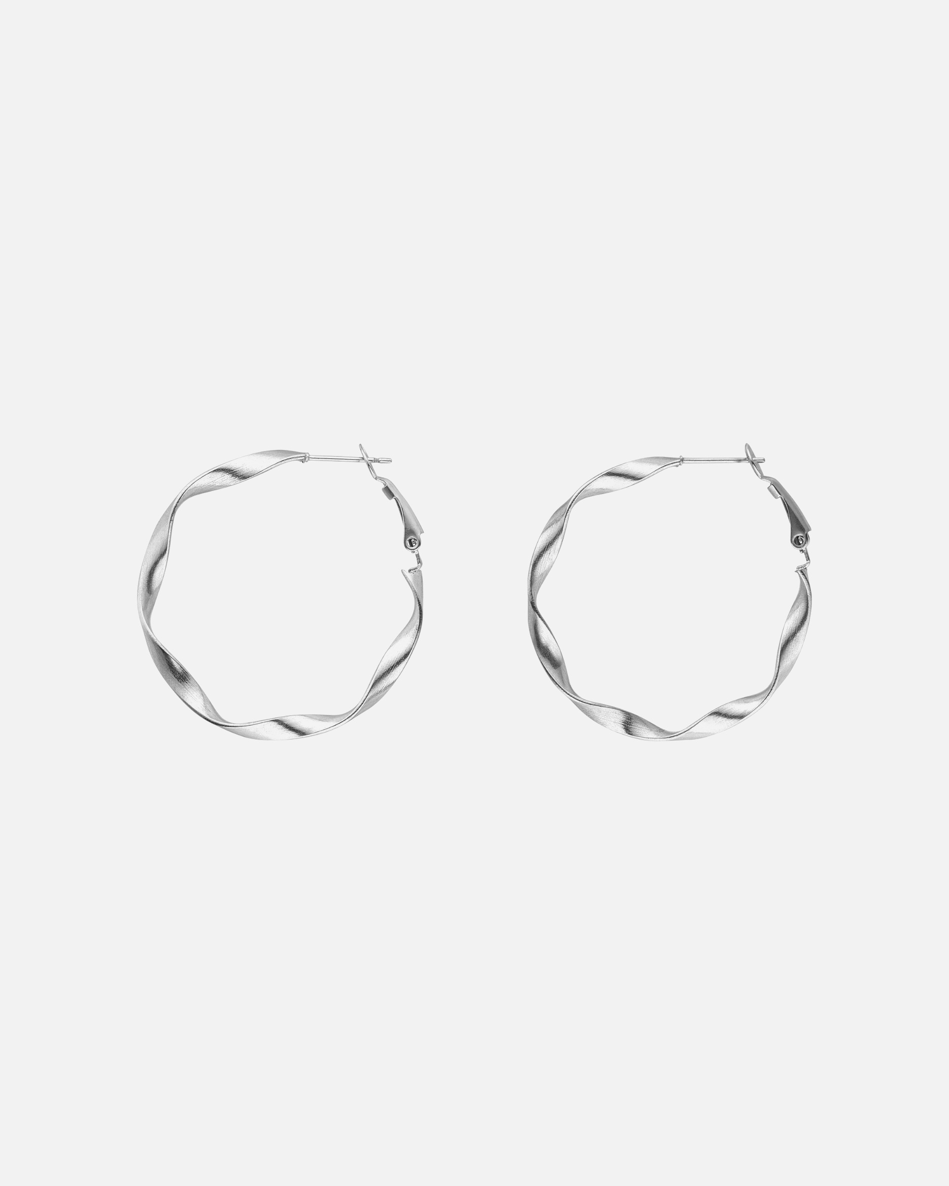 Boucles d'oreilles pour Femme Purelei Ke Kai Boucles D'Oreilles Créoles 100% acier inoxydable Argent