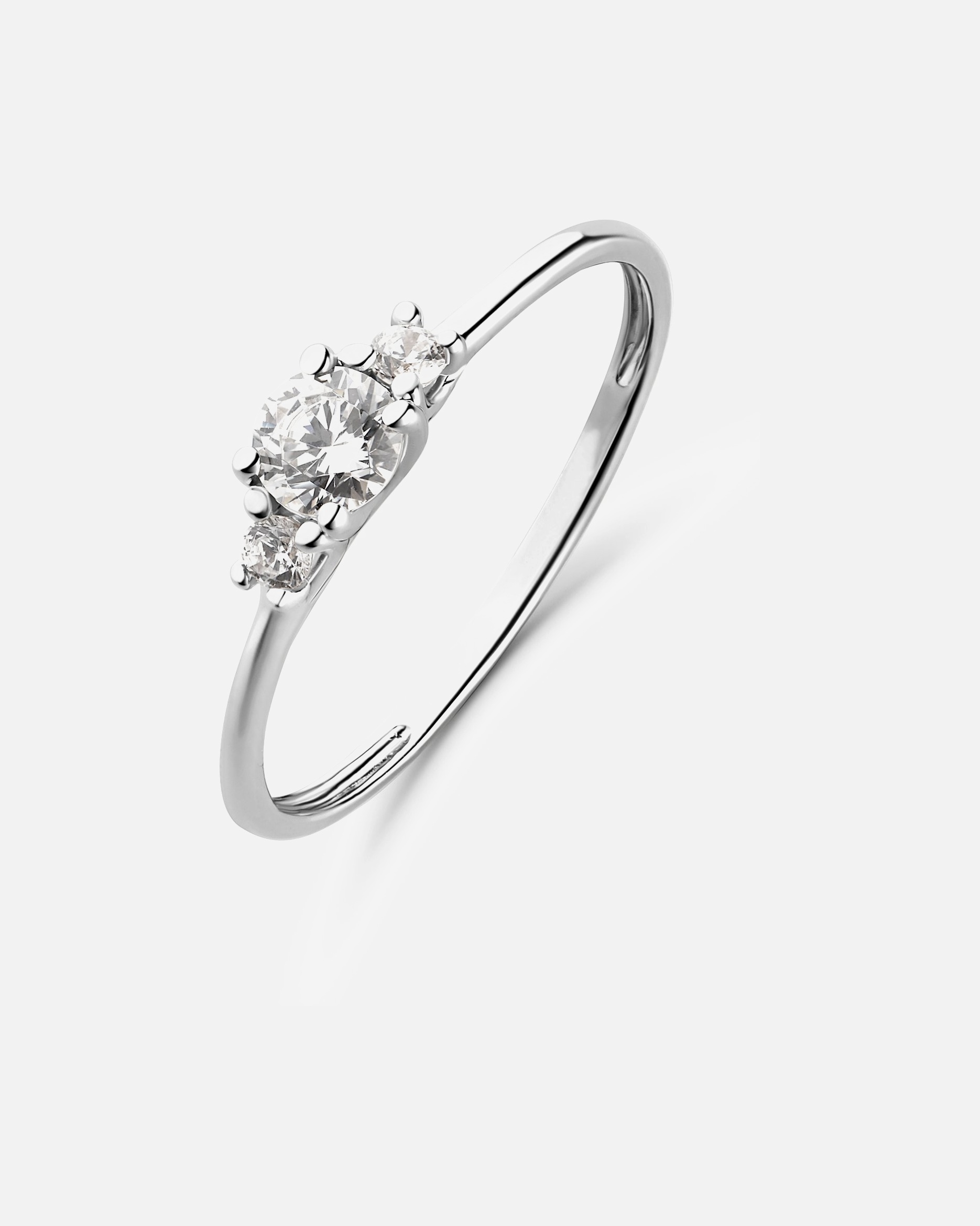 Bague pour Femme FAVS Bagues or blanc 56