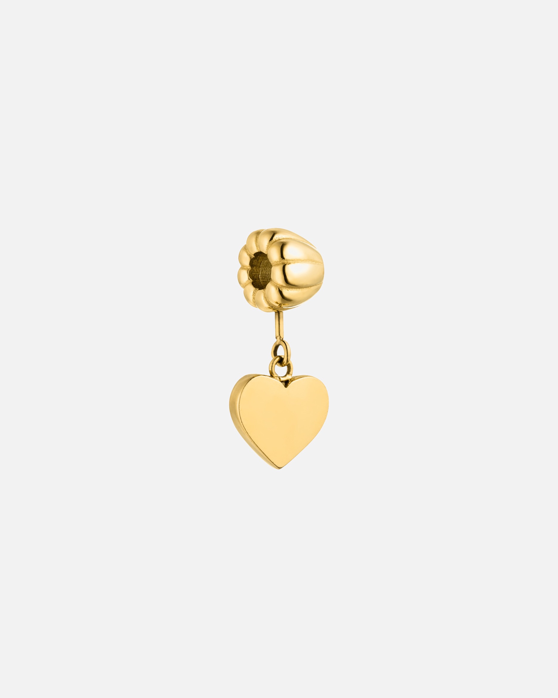 Pendentif pour Unisexe Purelei LEI Engraveable Heart Breloque 100% acier inoxydable Or