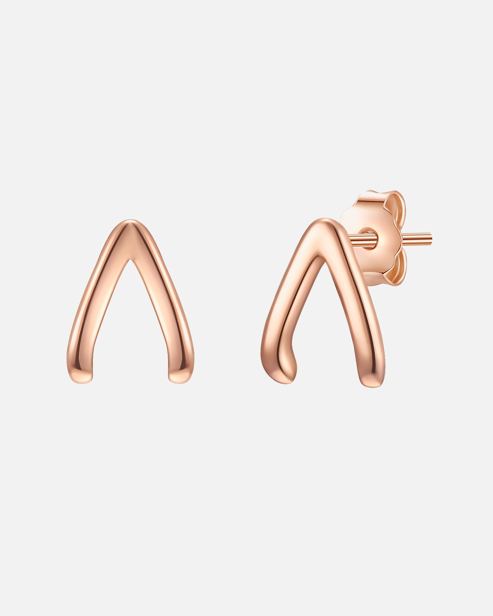 Boucles d'oreilles pour Femme Glanzstücke München Boucles d'oreilles or rose