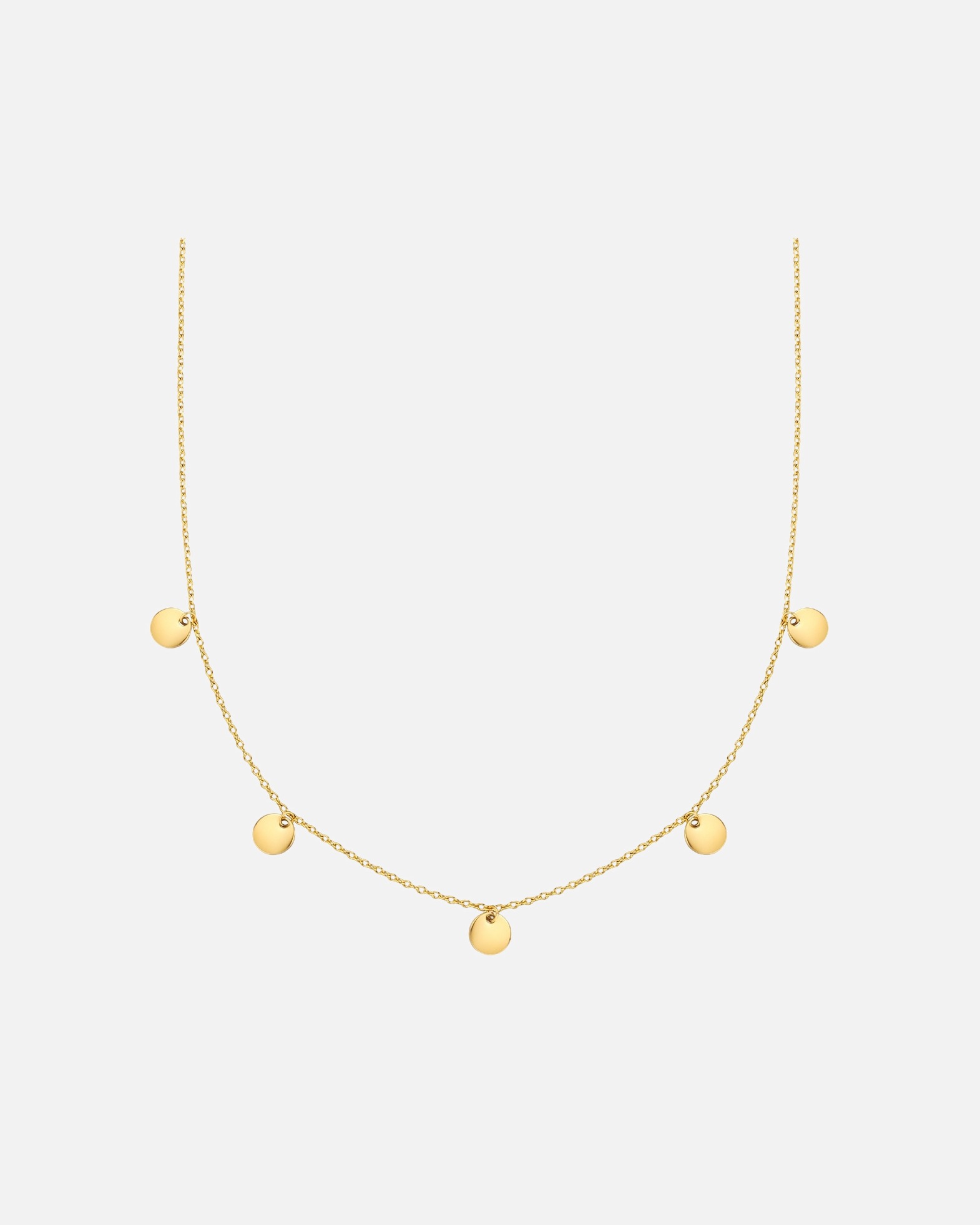 Collier pour Femme Eastside Chaîne en Acier inoxydable en Or jaune 40,0 cm Basiskette + 5,0 cm Verlängerung