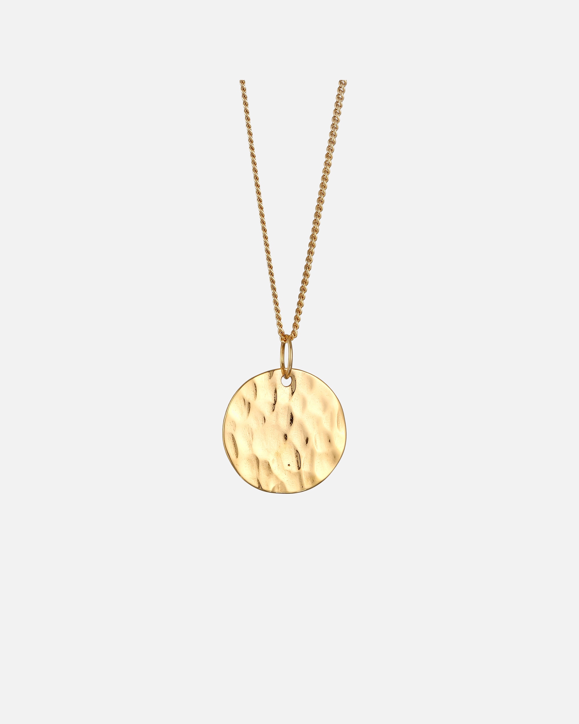 Collier pour Homme KUZZOI Collier avec pendentif Plaquette 375 Or Jaune 50