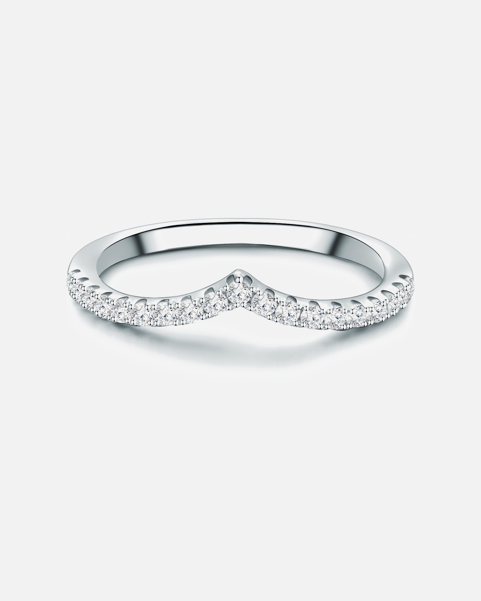 Bague pour Femme Trilani Bague en argent Argent sterling Oxyde de zirconium (CZ) en Argent 52
