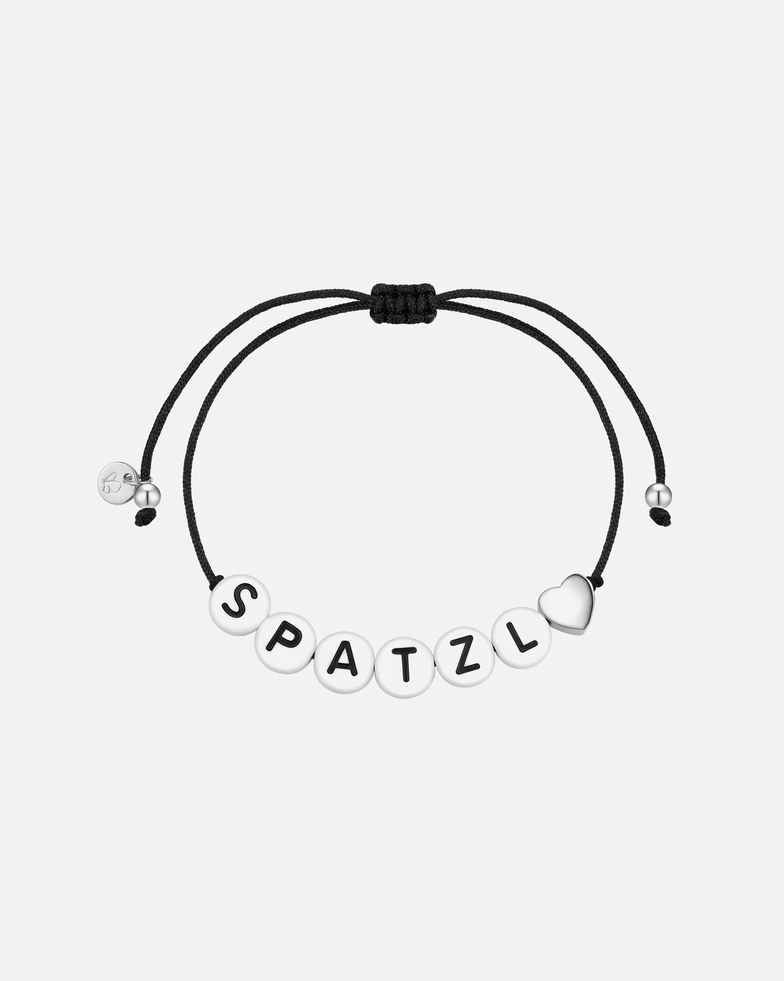 Bracelet pour Femme Bracelet Herz/SPATZL en argent sterling en argent Réglable 15,0 - 22,0 cm