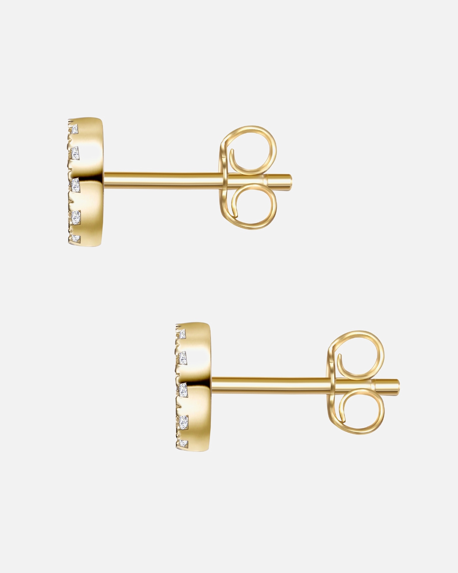 Boucles d'oreilles pour Femme Glanzstücke München Boucles d'oreilles or jaune