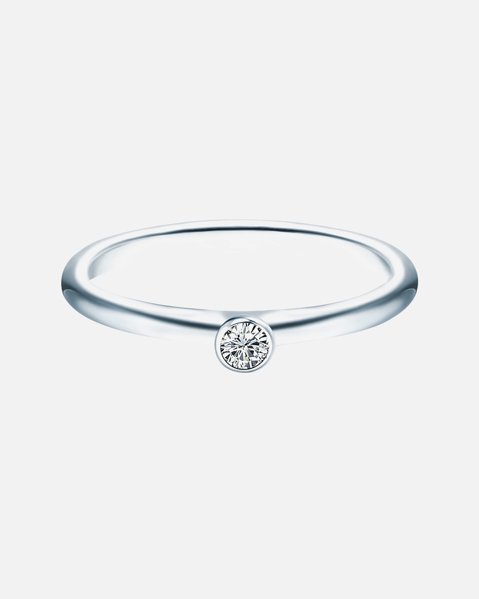 Bague pour Femme Trilani Bague en argent Argent sterling Oxyde de zirconium (CZ) en Argent 48