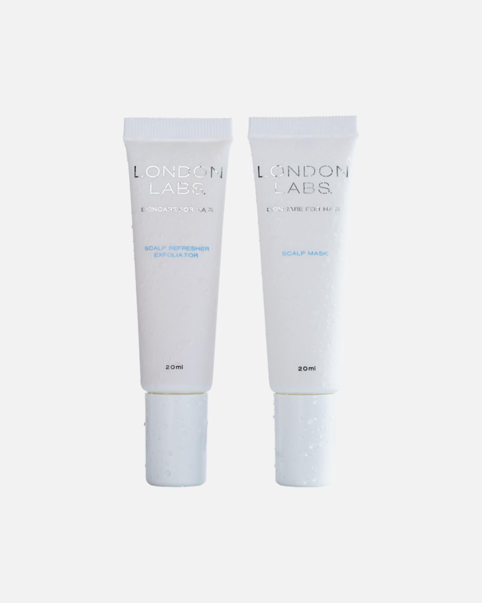 Masque capillaire pour Unisexe London Labs Skincare for Hair Scalp Refresher Exfoliator and Scalp Mask Duo 40 ml