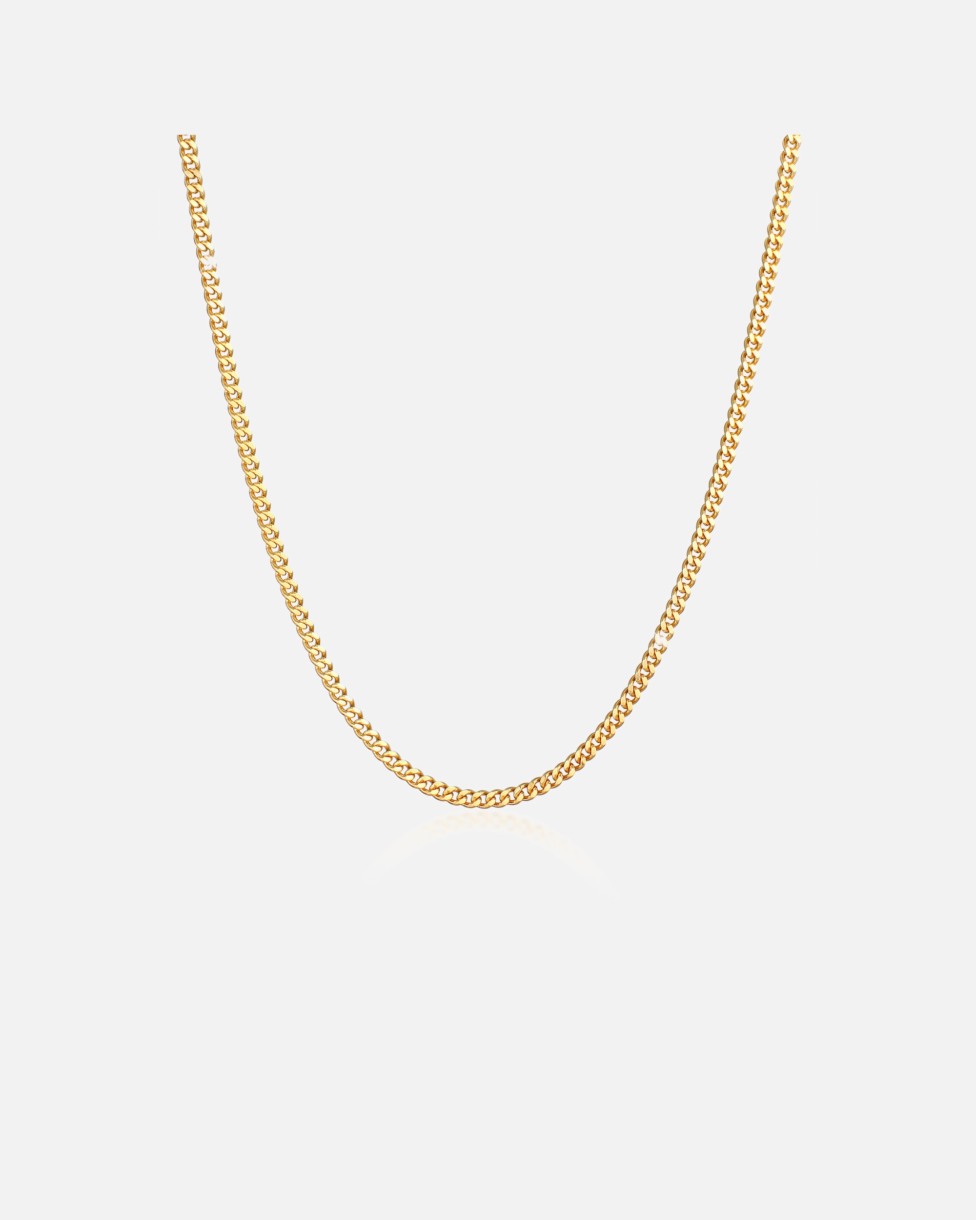 Collier pour Homme KUZZOI Chaîne de Réservoirs Basic Minimal Massif Collier Homme - (925/1000) Argent 60